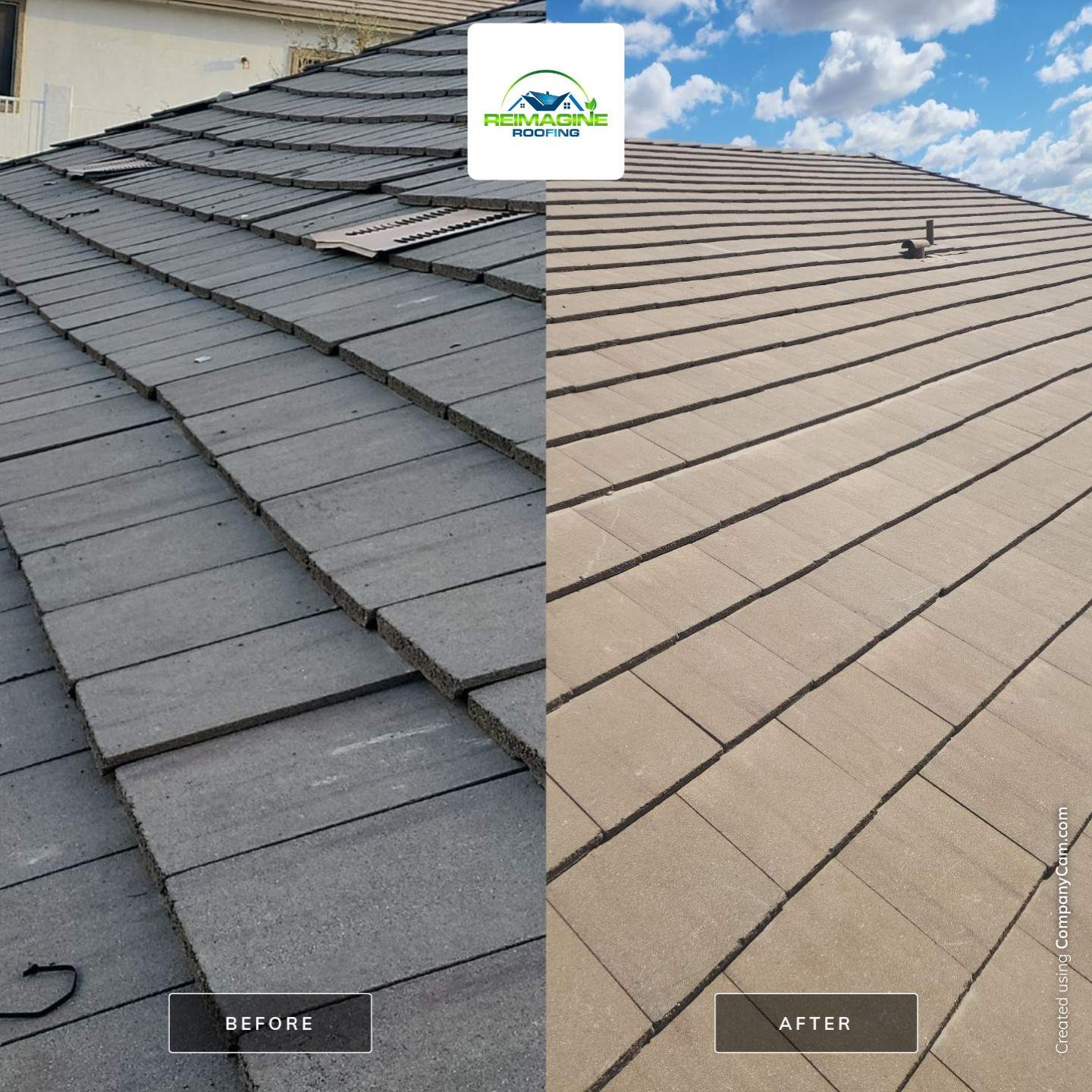 Driftwood Concrete Tiles by Reimagine Roofing