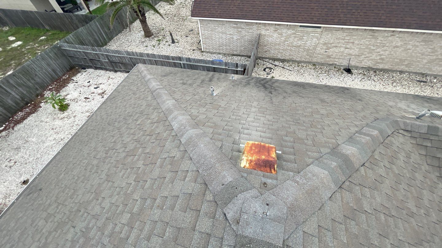 Residential Roofing Repair using Custom Fabricated Stainless Steel by Lighthouse Roofing