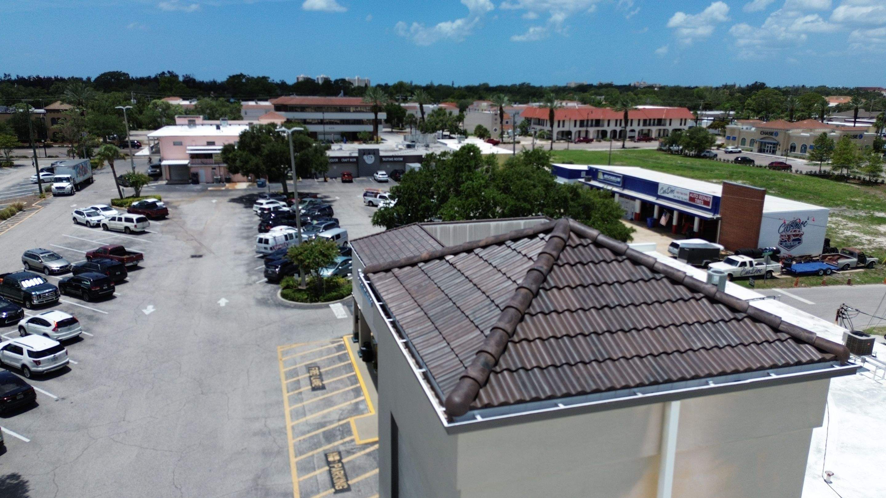 Commercial Install Brava Spanish Tile in Venice Florida by International Roofing