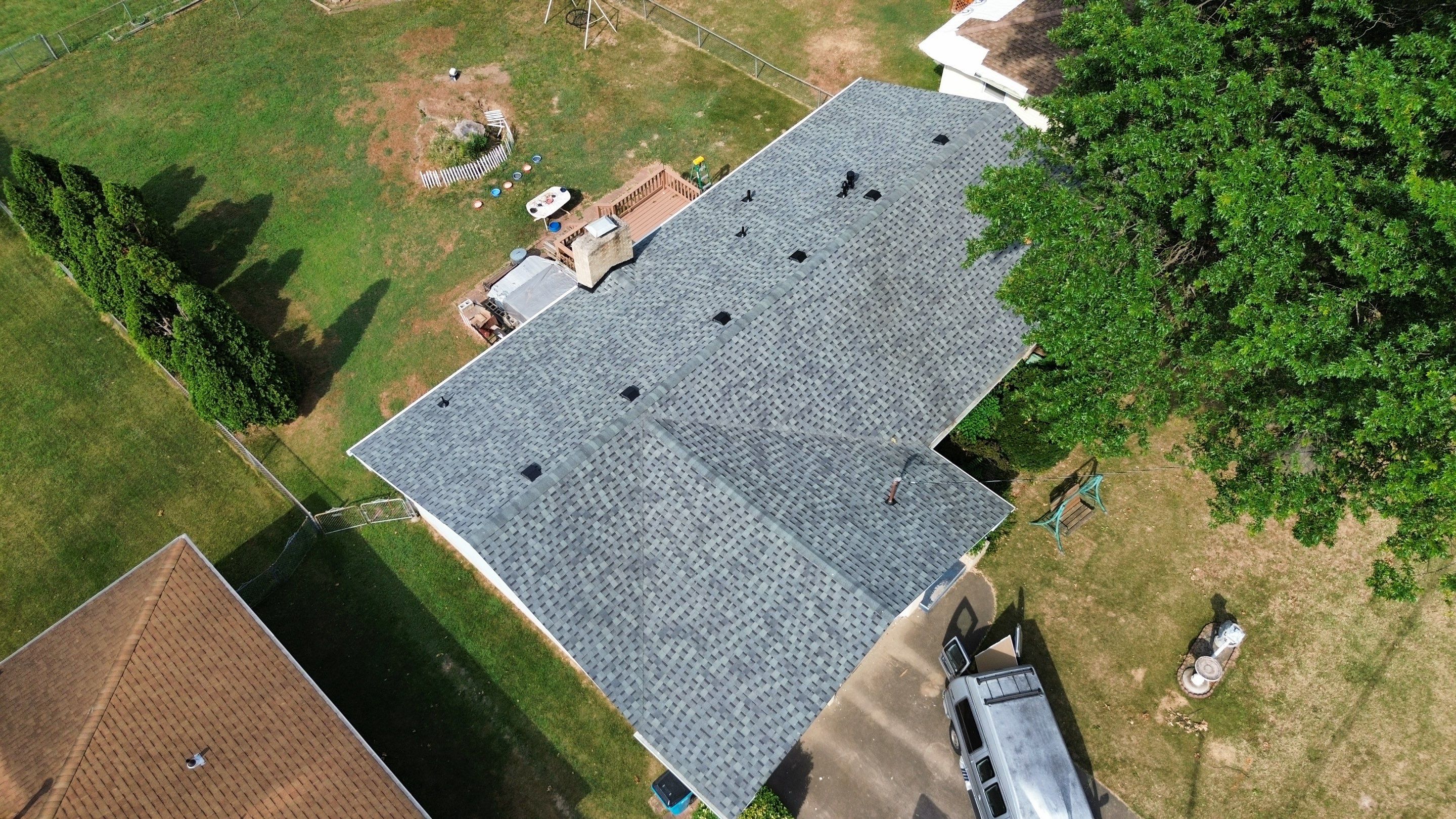 Residential Roof + Gutters & Downspouts & Gutter Guards Replacement  by Titan Commercial & Residential Roofing 