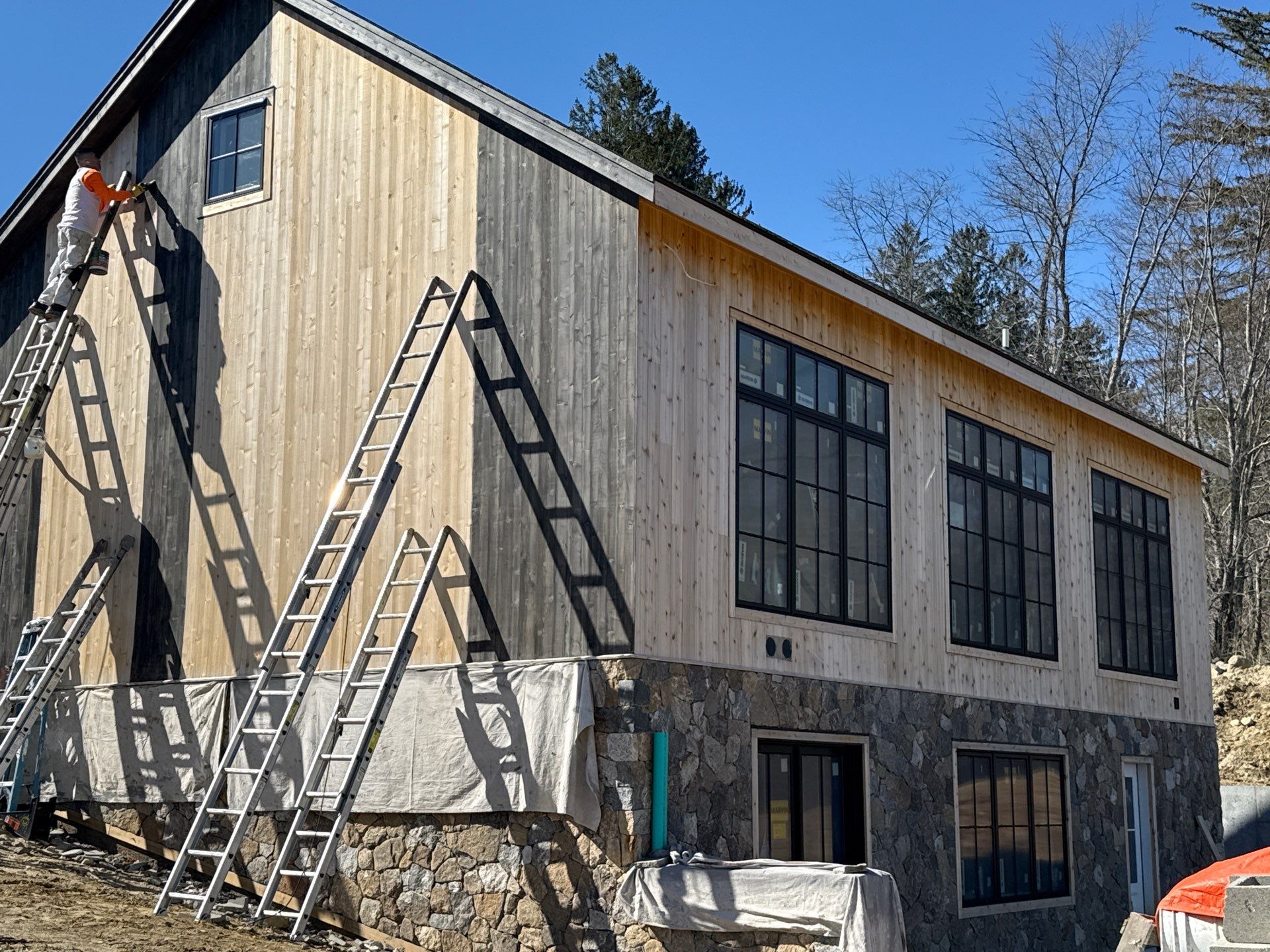 Project in Litchfield by Monarca Painting Company 