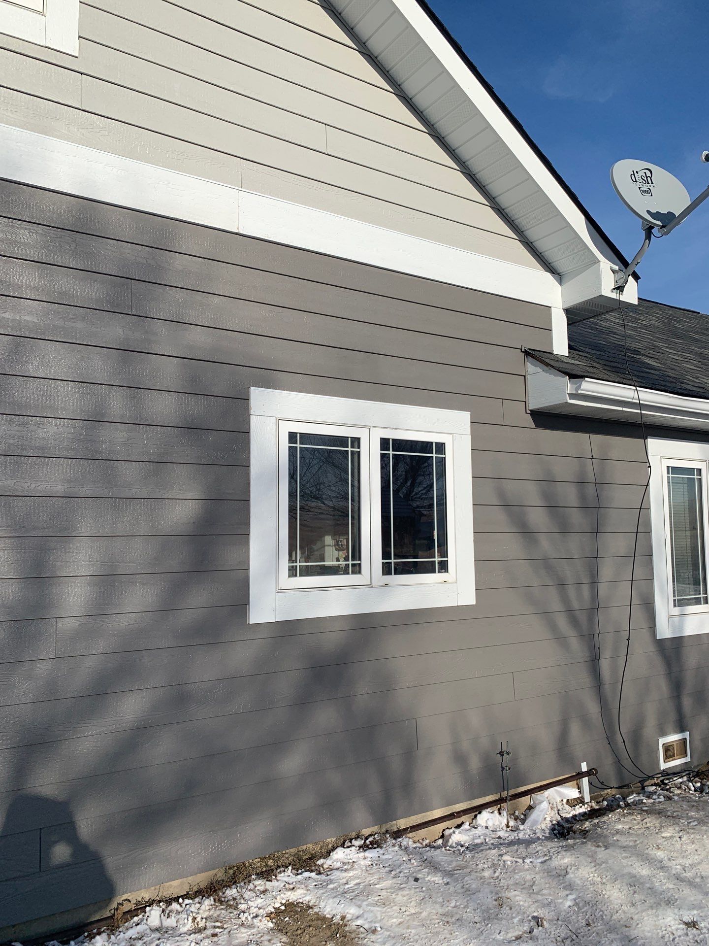 Residential Siding Replacement Project in Chinook, MT by swagg construction