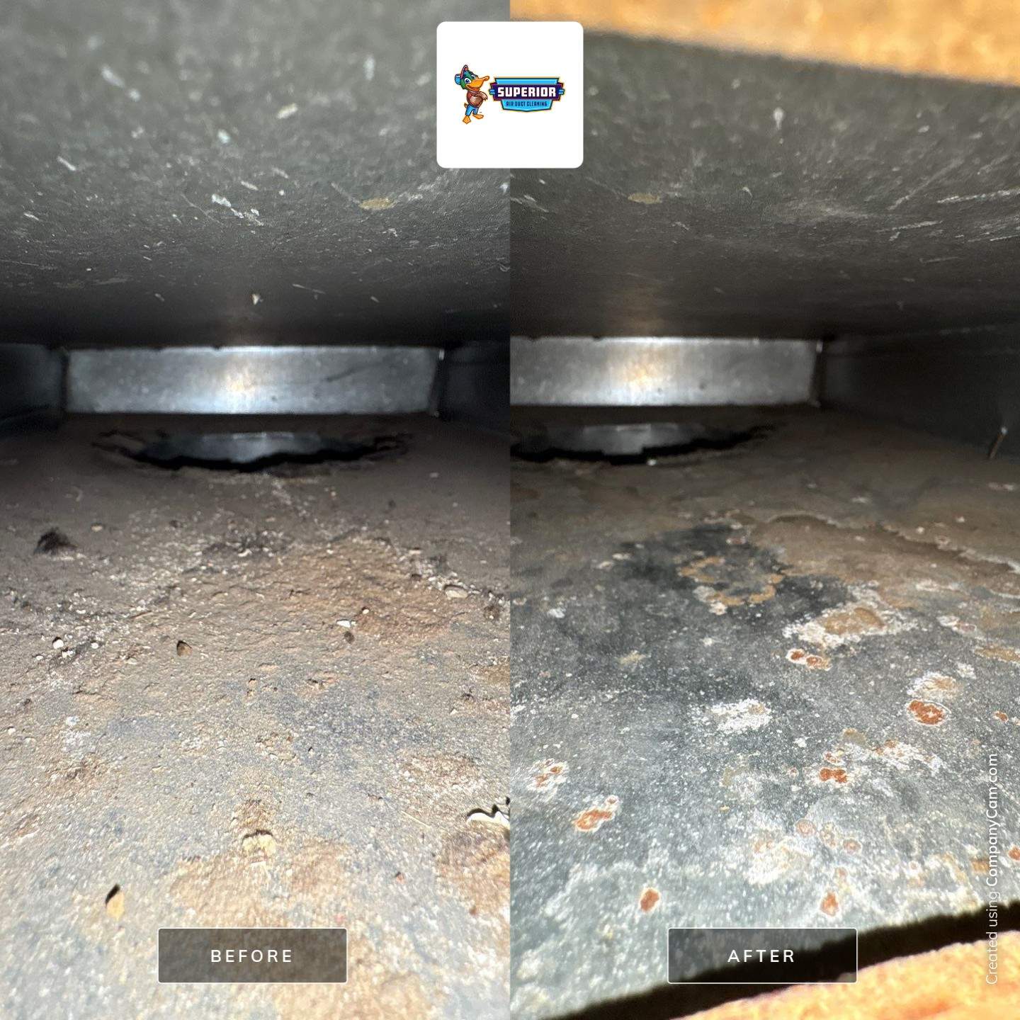 Air Duct Cleaning With a Vacuum Truck in New Castle, PA by Superior Air Duct Cleaning