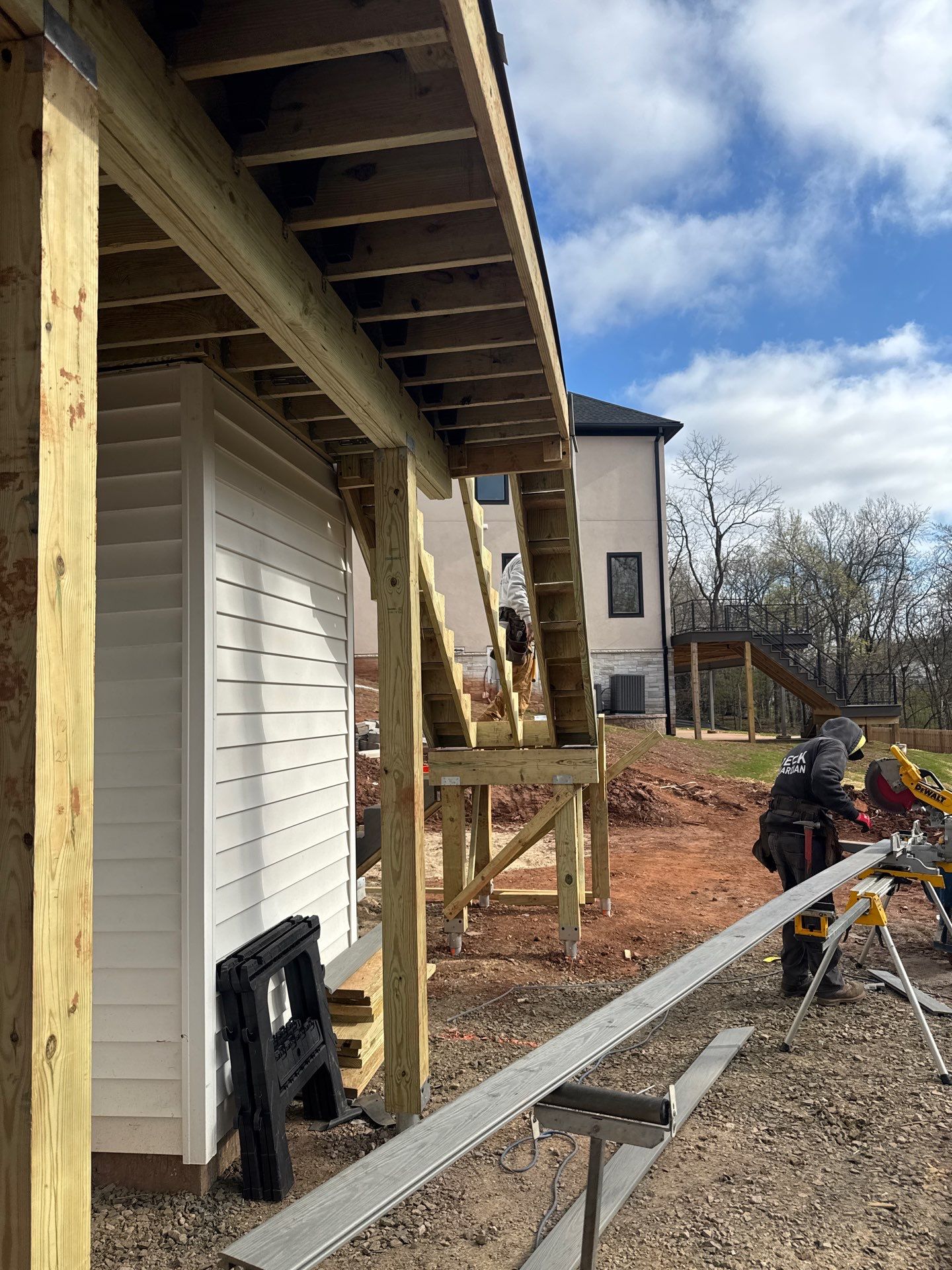 New Deck in Piscataway, New Jersey by deck guardian