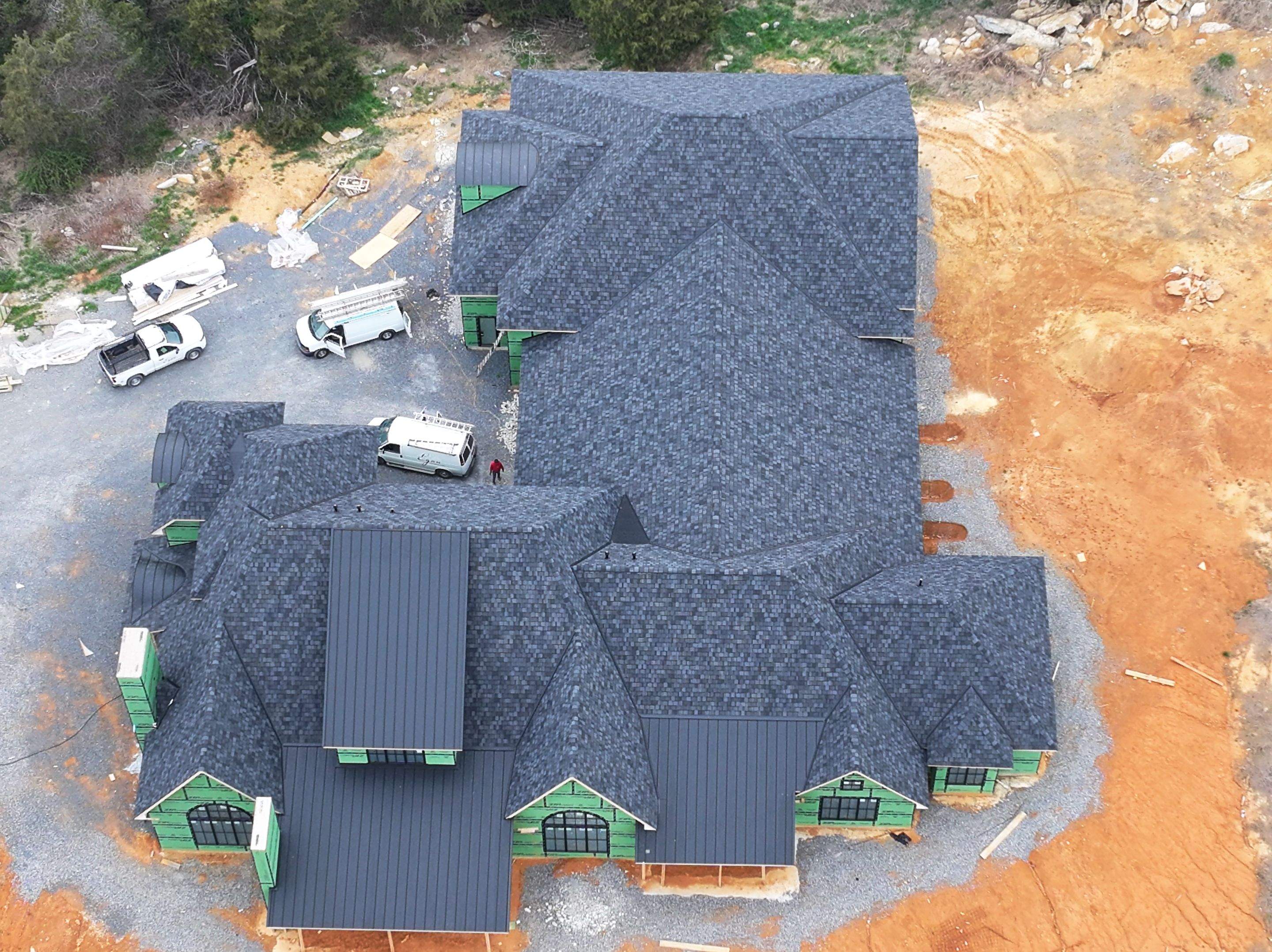 Lake Road New Construction - Belmont by Omnia Roofing