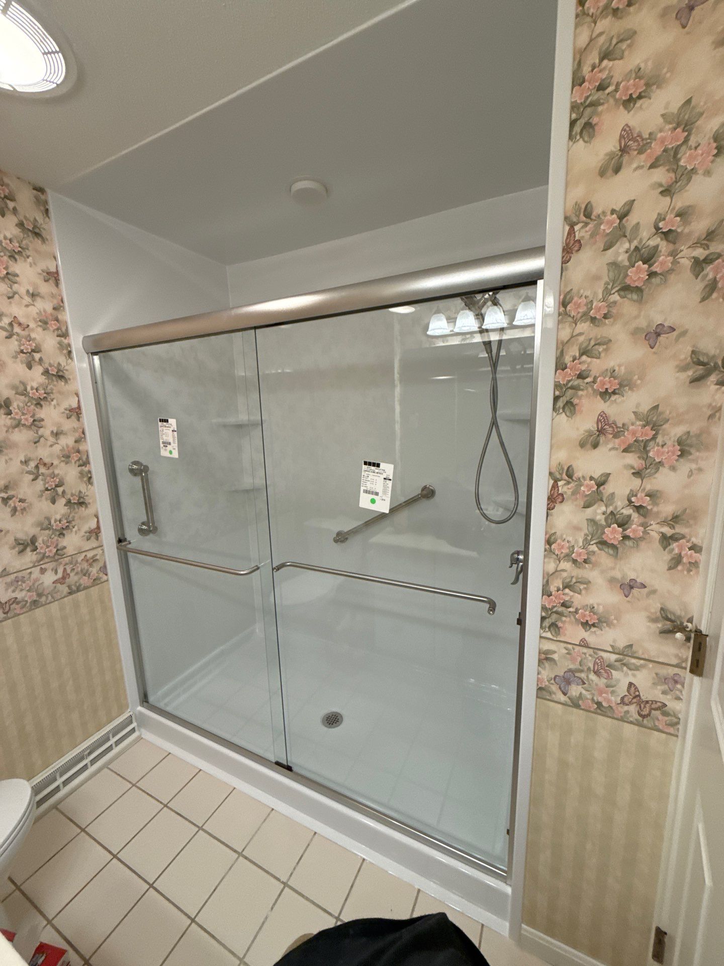 Tub to Walk-In Shower Installation in South Hadley, MA  by Yankee Home Improvement