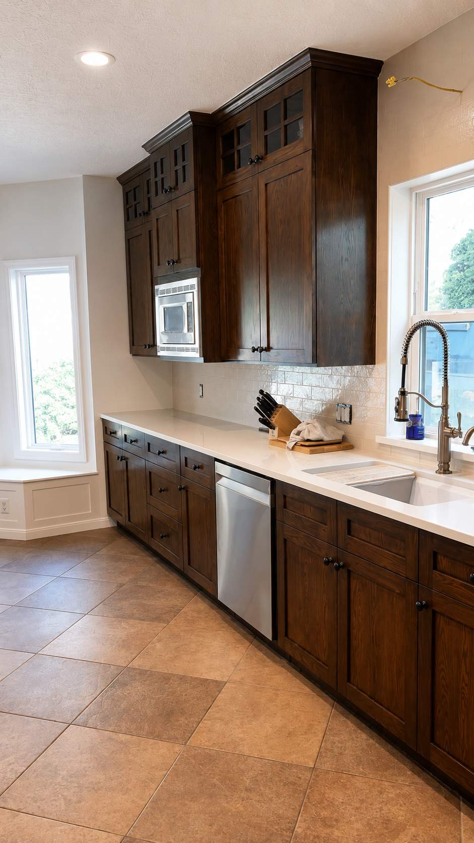 Spring Kitchen Renovation Featuring Calacatta Valentin Quartz and Viking Appliances by Rolling Nations