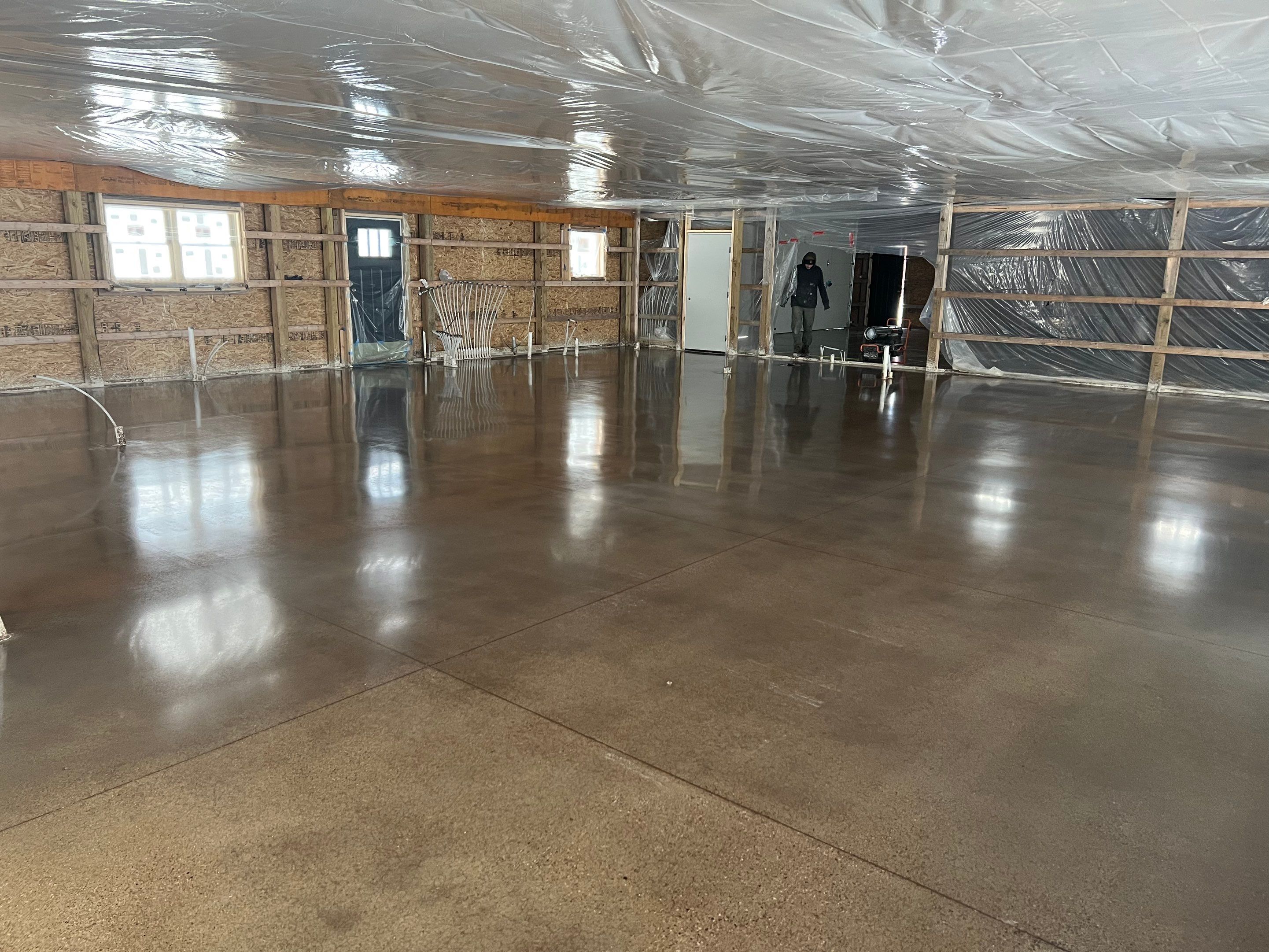 Concrete Polishing Transformation by Gordon Painting