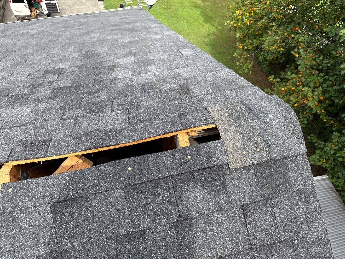 Project in Tunnel Hill by Aultman Roofing