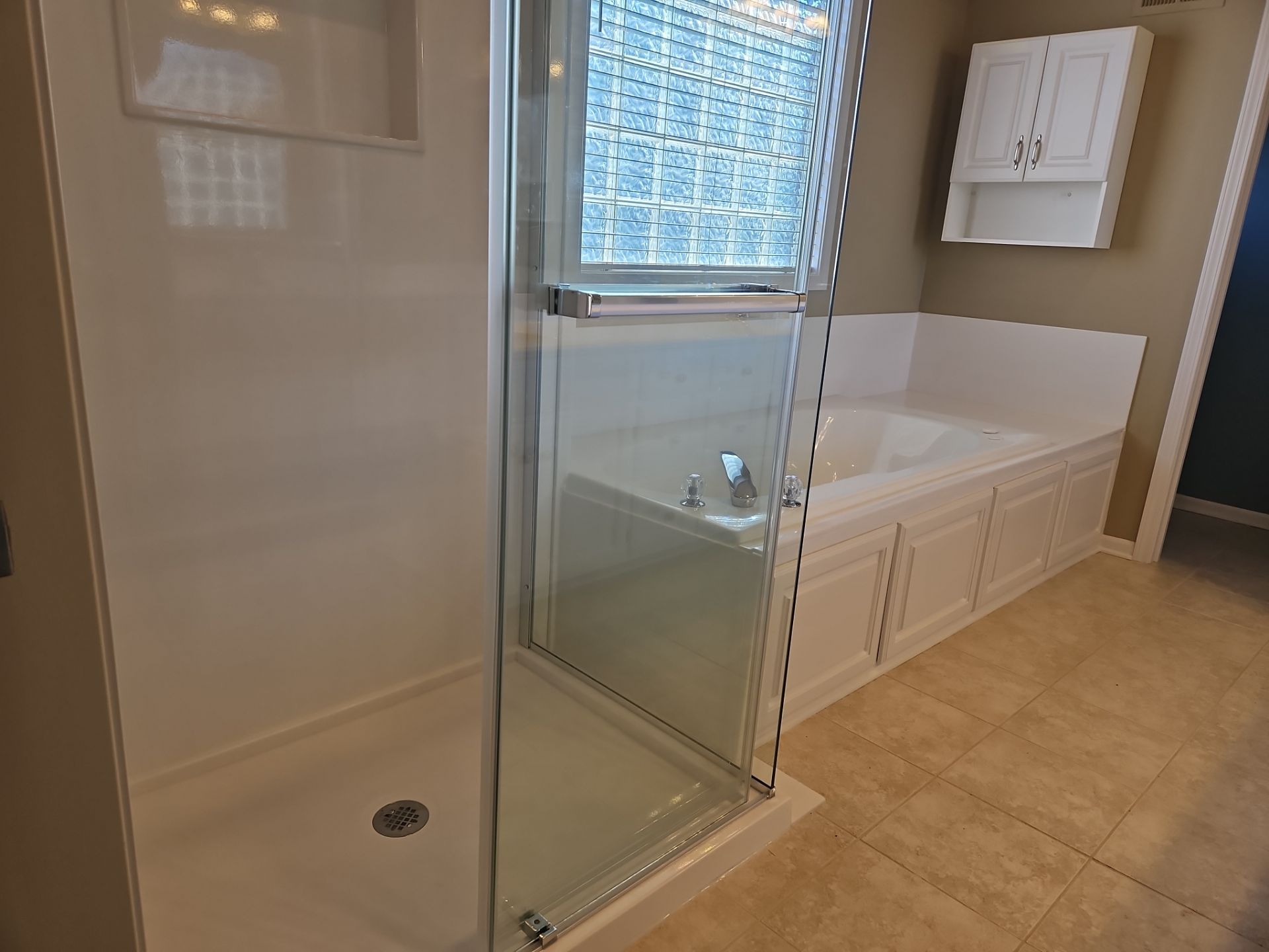 Onyx Shower and vanity top by The Shower Company