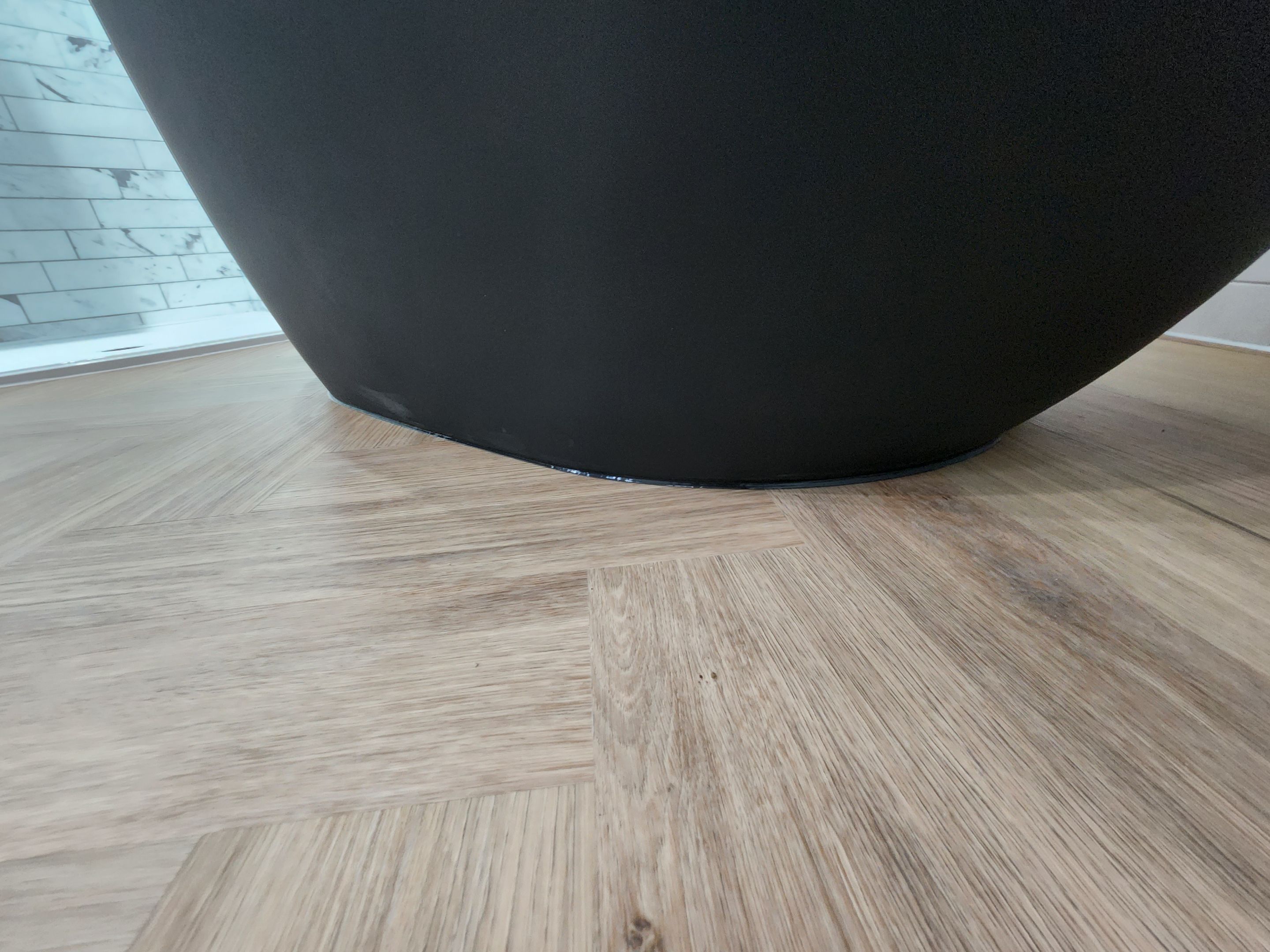 San Antonio Bathroom Remodel with Black Free-Standing Tub by Legacy Bath and Kitchen 