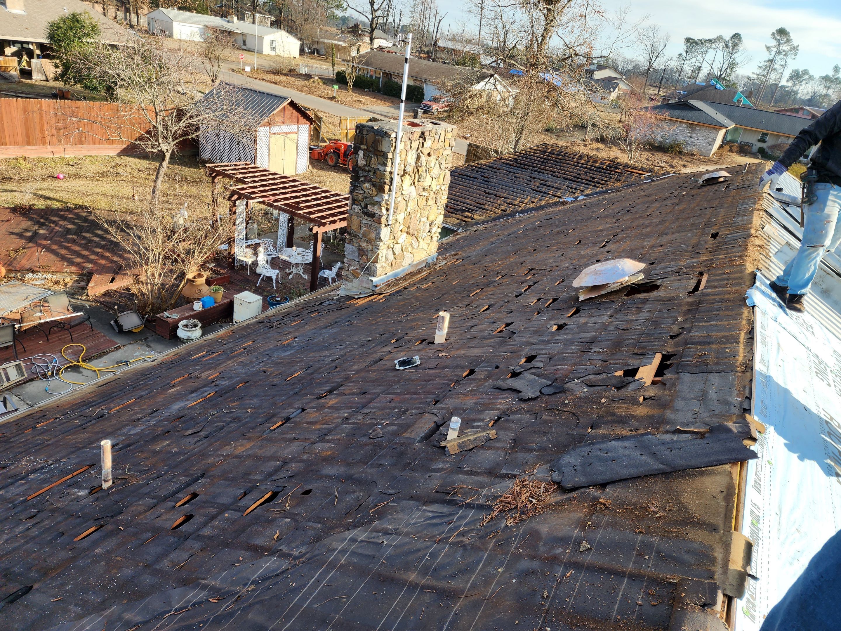 Residential Roof Replacement in Idabel, Oklahoma by Hostetler Roofing