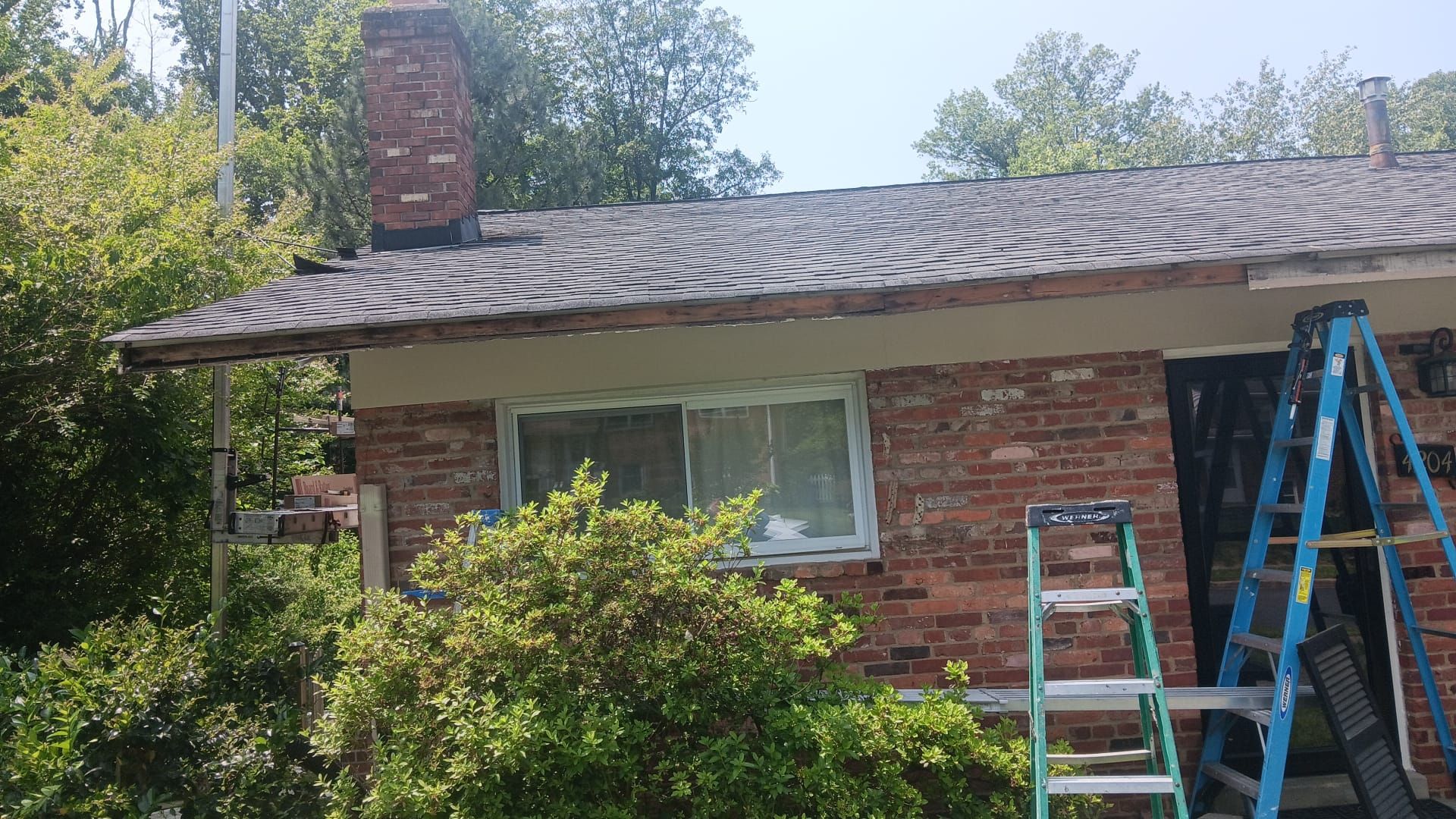 Fairfax: Residential Siding Replacement with CertainTeed 8" Board and Batten Siding in Desert Tan by RM Banning, Inc.