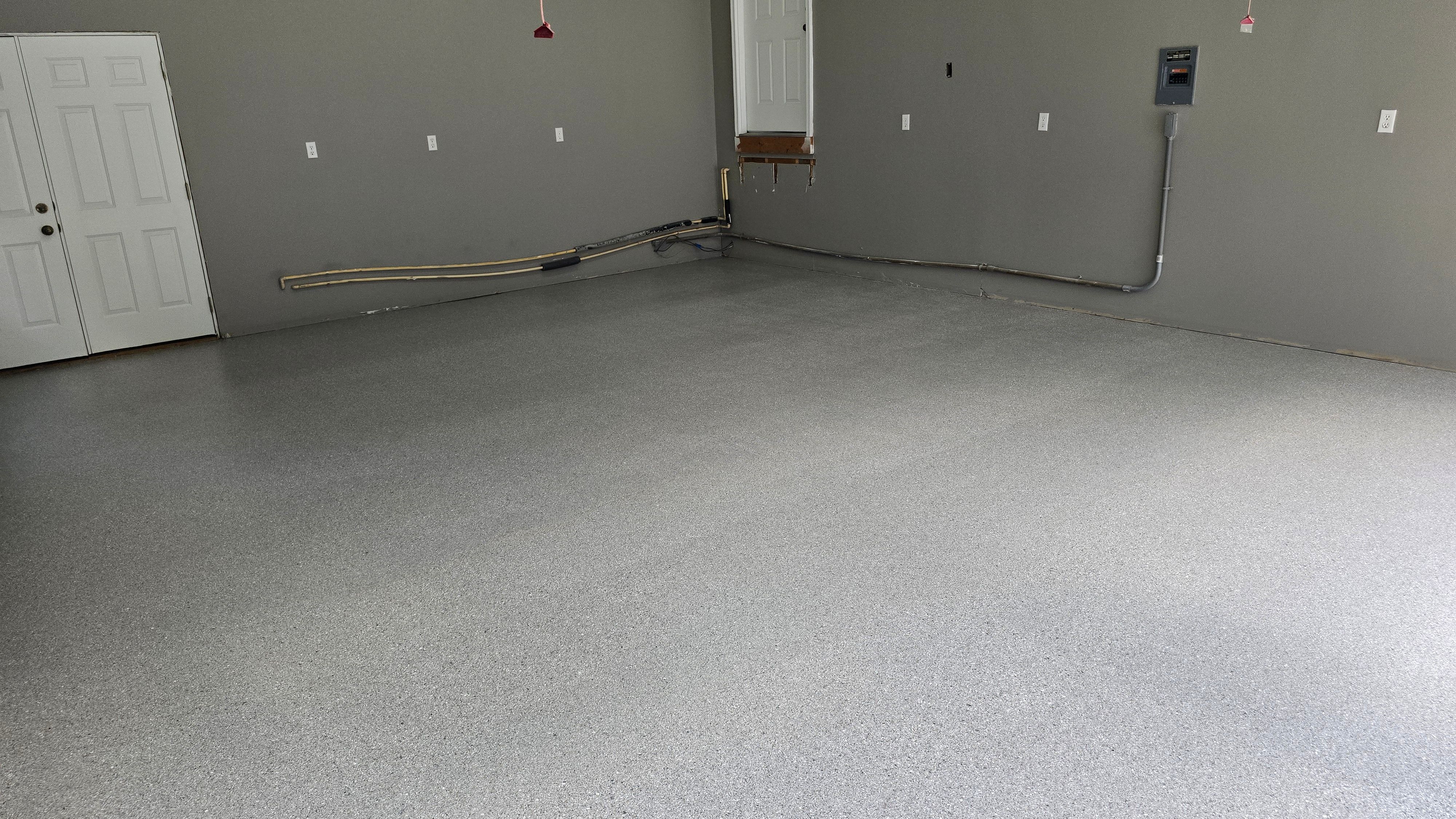 Garage using Quartzite by Elite Floor Solutions