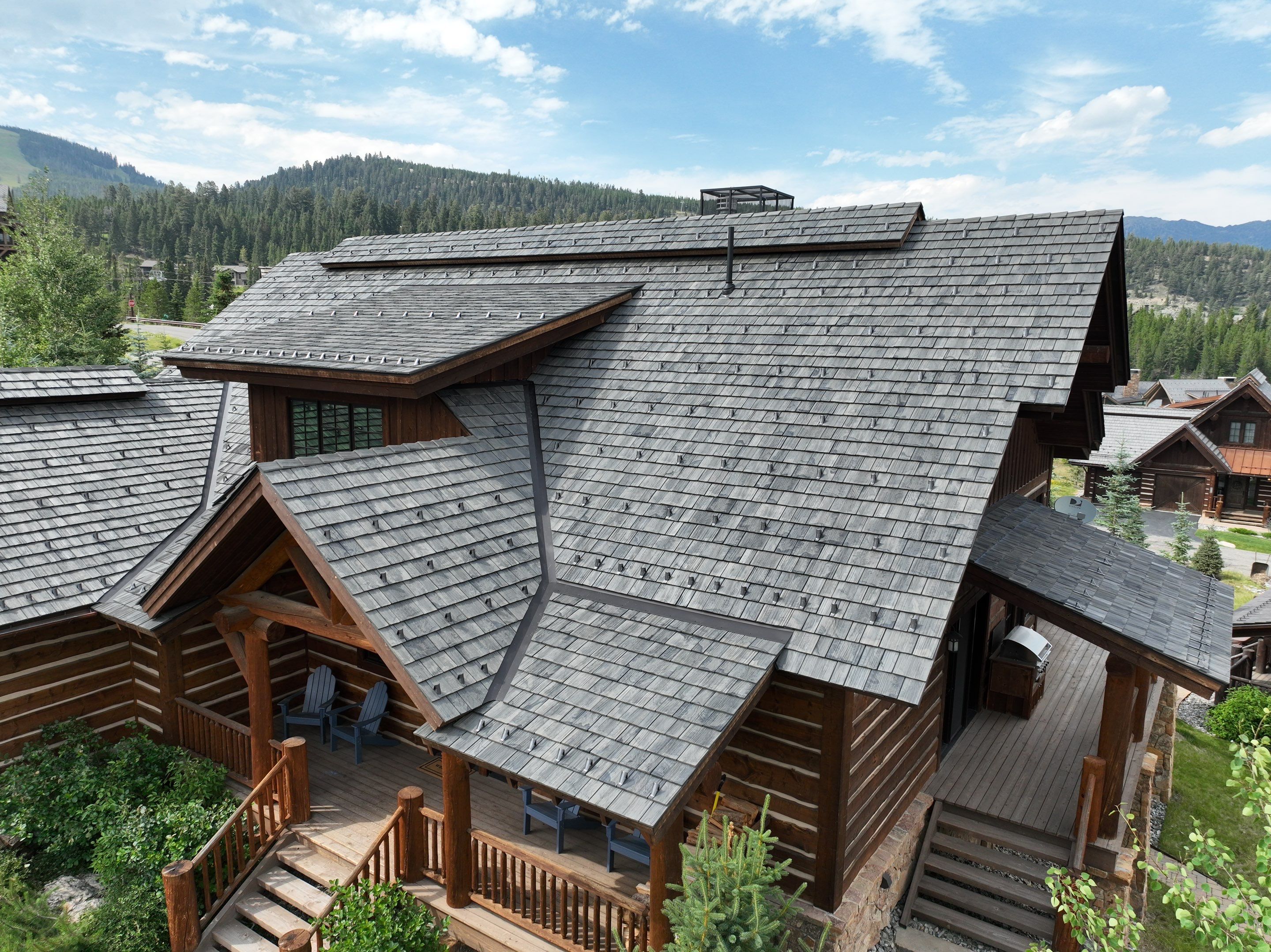 Brava Shake - Canyon Gray  by Montana Roofing Solutions