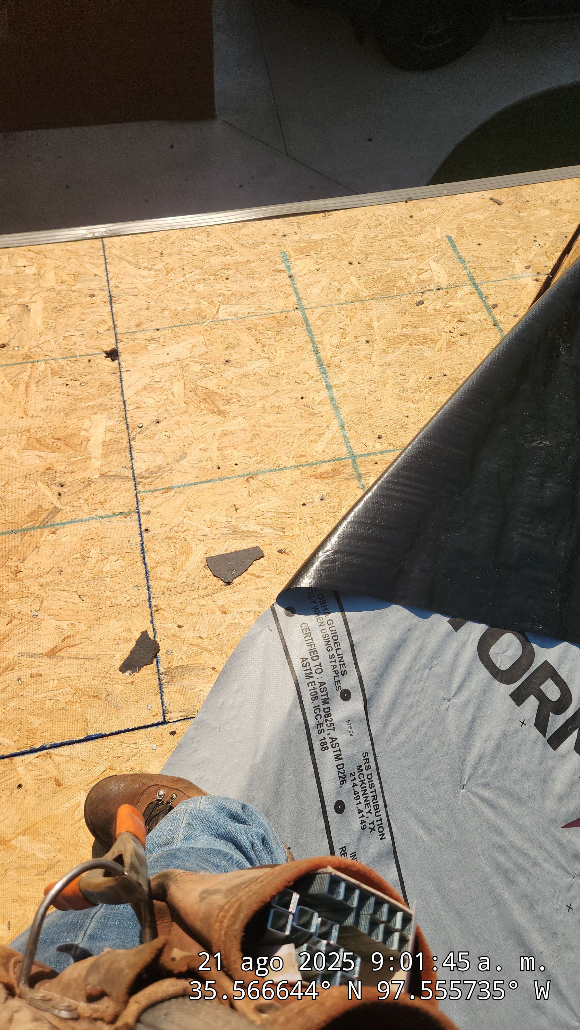 Residential Roofing Installation using GAF by Castillo Roofing