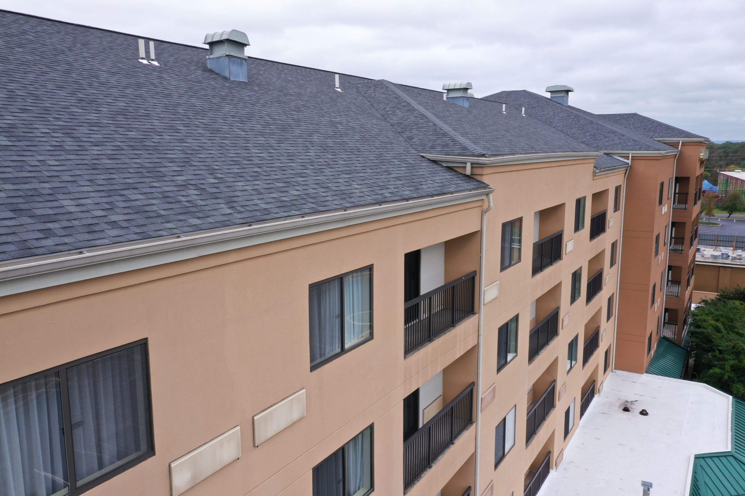 Commercial Roofing Installation using Owens Corning Duration by All Site Roofing