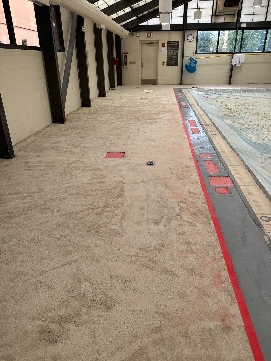 Hotel Pool Deck Project in Cranberry Township by Floors in a Day, Inc