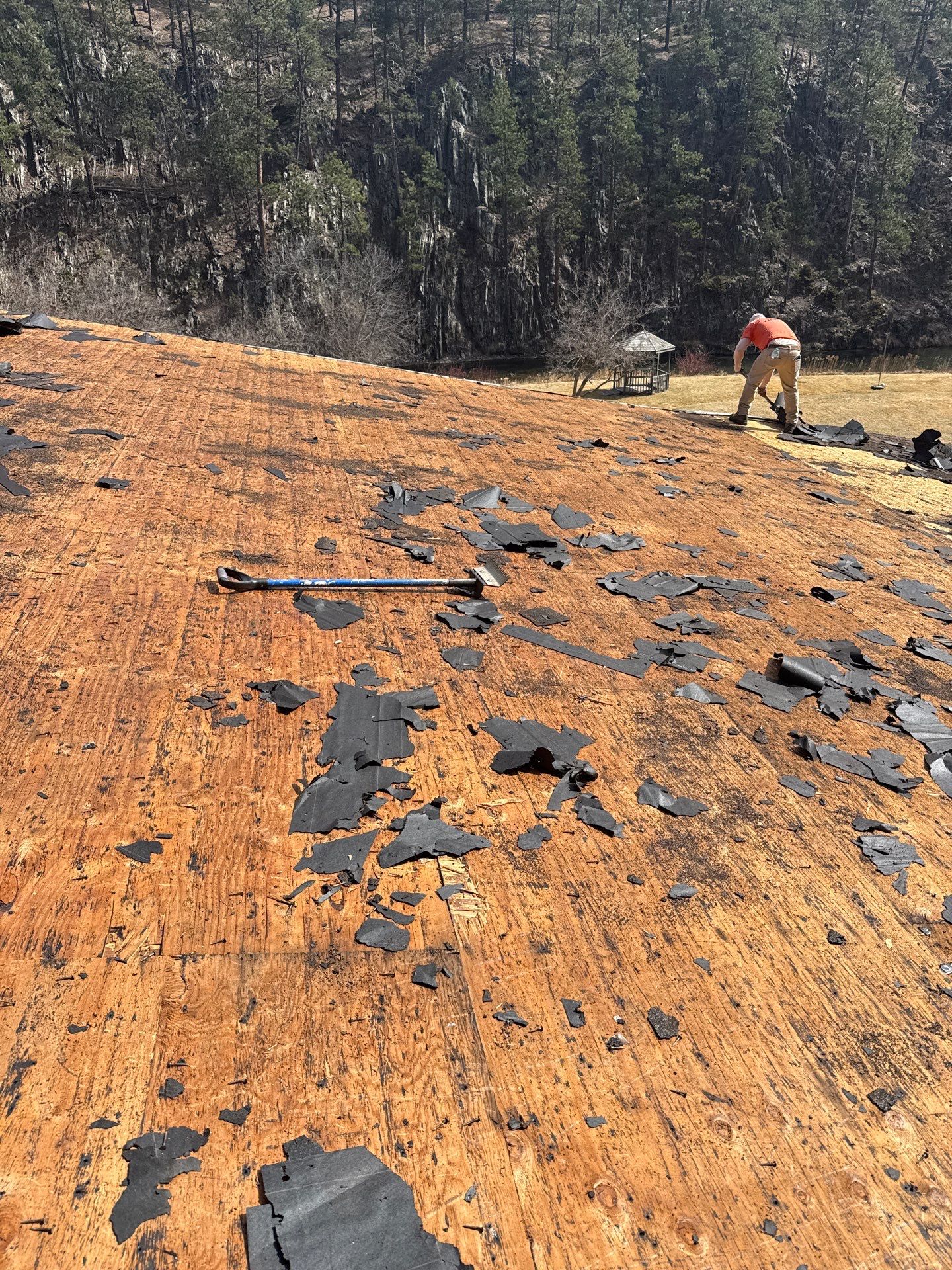 Residential Roofing Installation using Steel Roofing by Weather-Tite Exteriors LLC