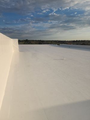 Commercial Roofing Installation using DURO LAST