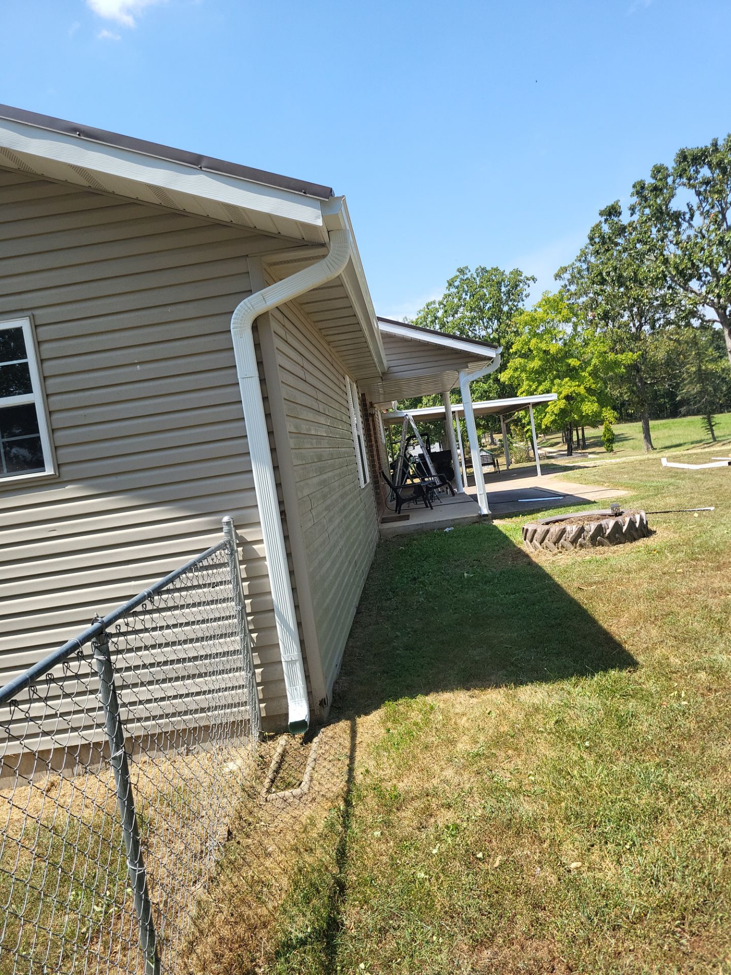 Residential Roof + Gutters & Downspouts & Gutter Covers Install  by Titan Commercial & Residential Roofing 