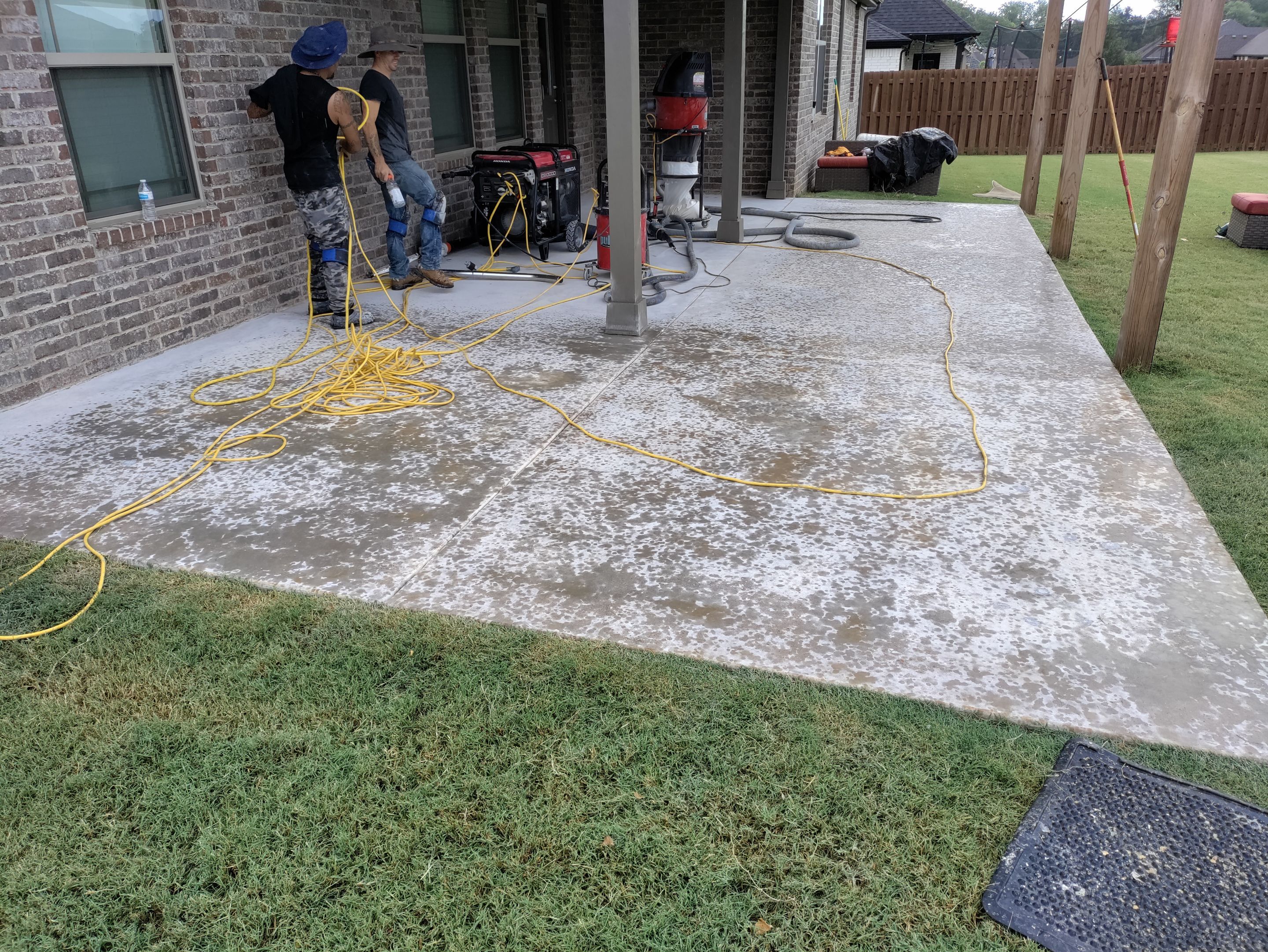 Project in Centerton by Pace X Concrete Coatings