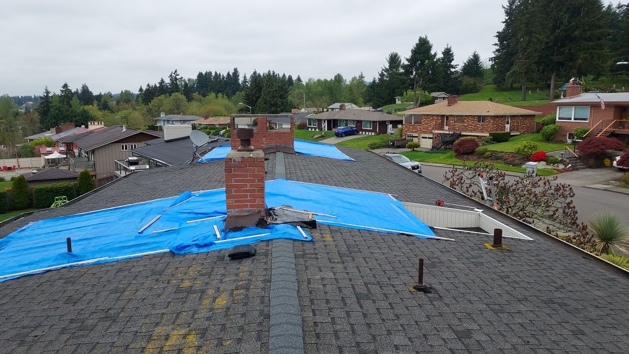Low Slope Shingles to Metal with Built in Gutters by Roof Smart