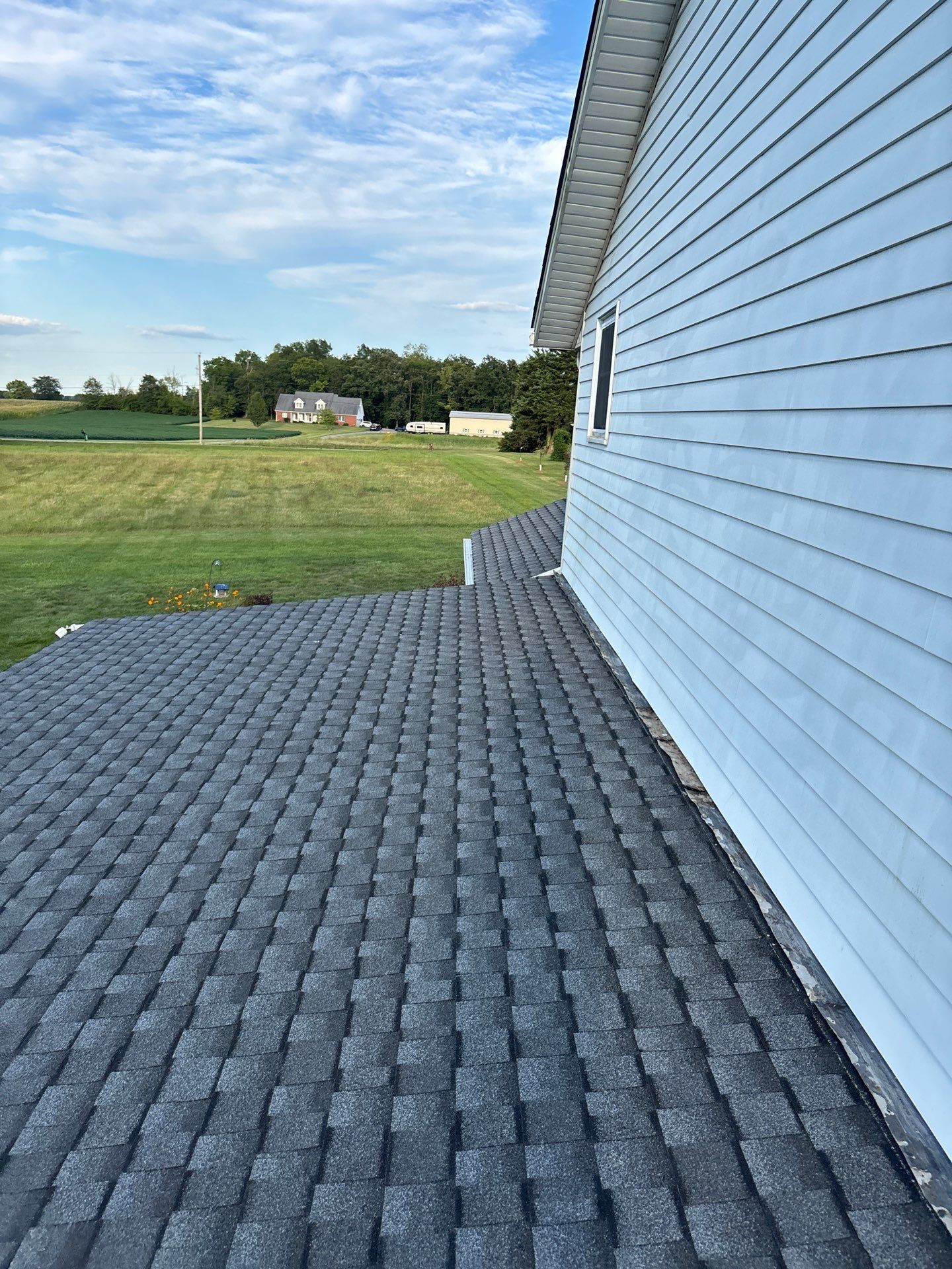 Residential Roofing Installation using Timberline UHDZ Shingles - Pewter Gray by RoofX 