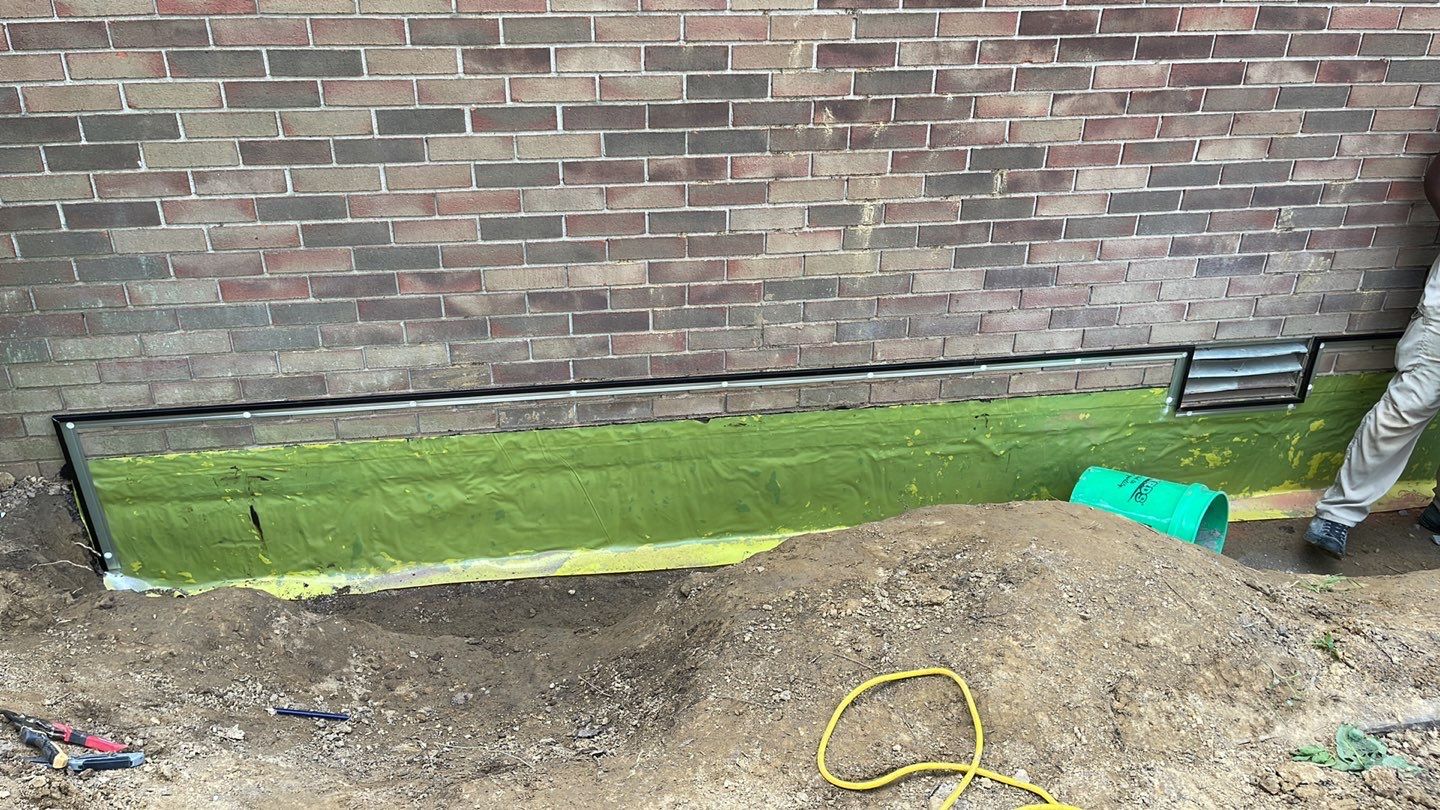 Shallow Waterproofing System and Crawl Space Repairs by Toledo Basement Repair