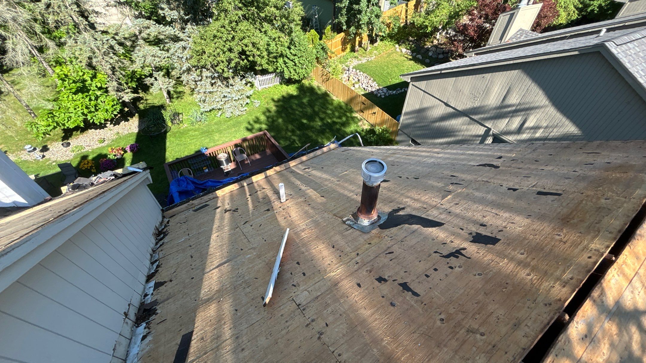 Roof Replacement using CertainTeed Landmark Weathered Wood by 180 Contractors