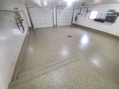 Garage using Mediterranean