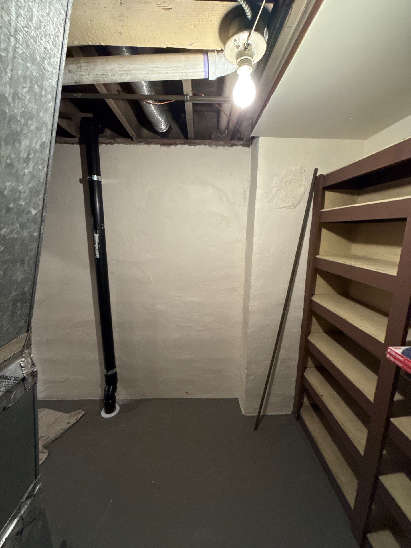 Sub Slab Radon Mitigation System by JustRadon.Com
