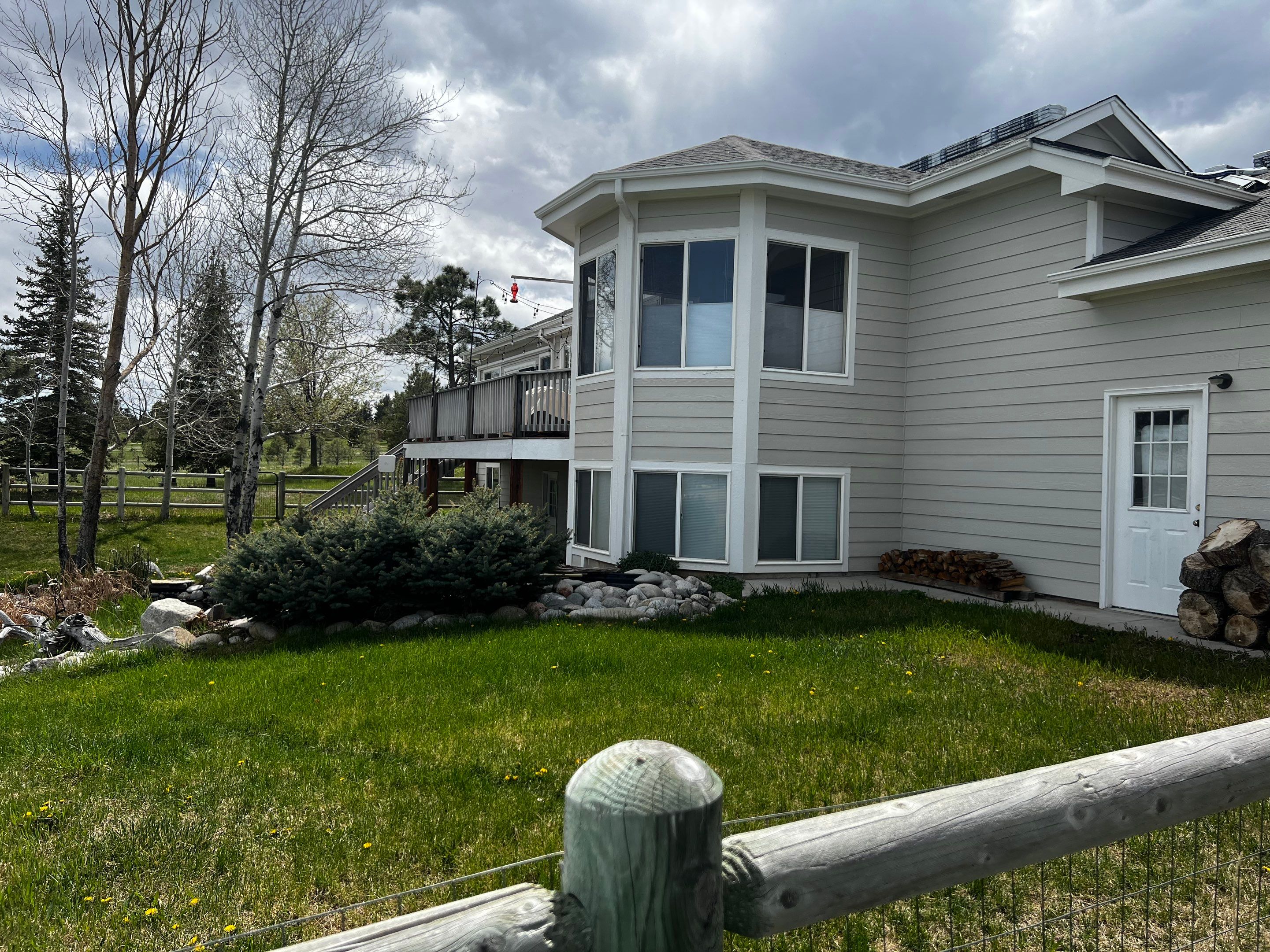 Residential Roofing Installation using Atlas Pinnacle Impact Weathered Wood by Blue Peaks Roofing LLC 