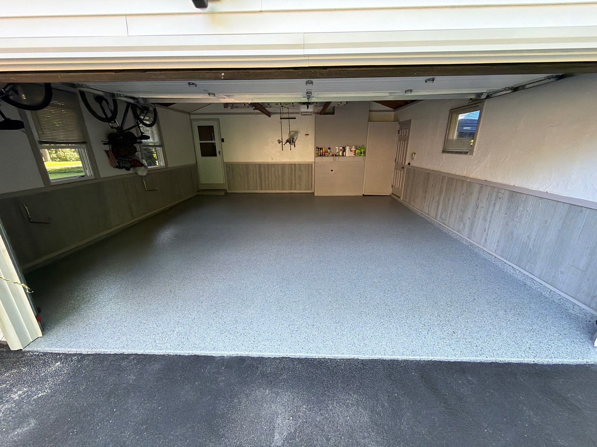 Vintage Silverado Garage Coating by NG Masonry & Construction LLC
