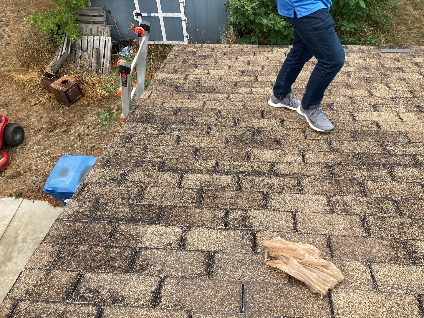 Boise ID., Residential Roofing Installation using Owens Corning Duration in Harbor Blue by ID Roofing LLC