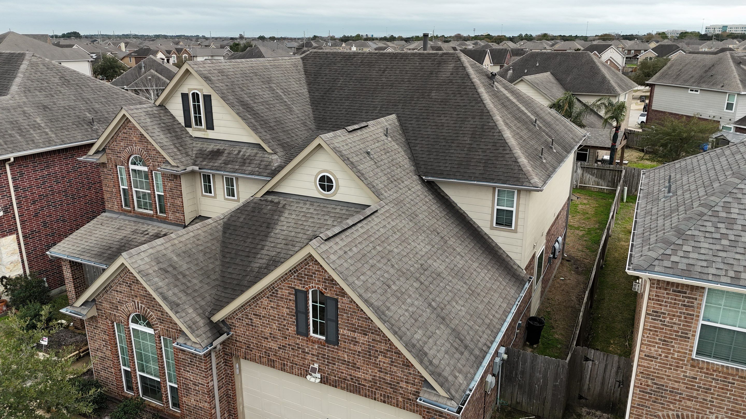 Residential Roofing Installation using IKO Dynasty by Core Four Roofing