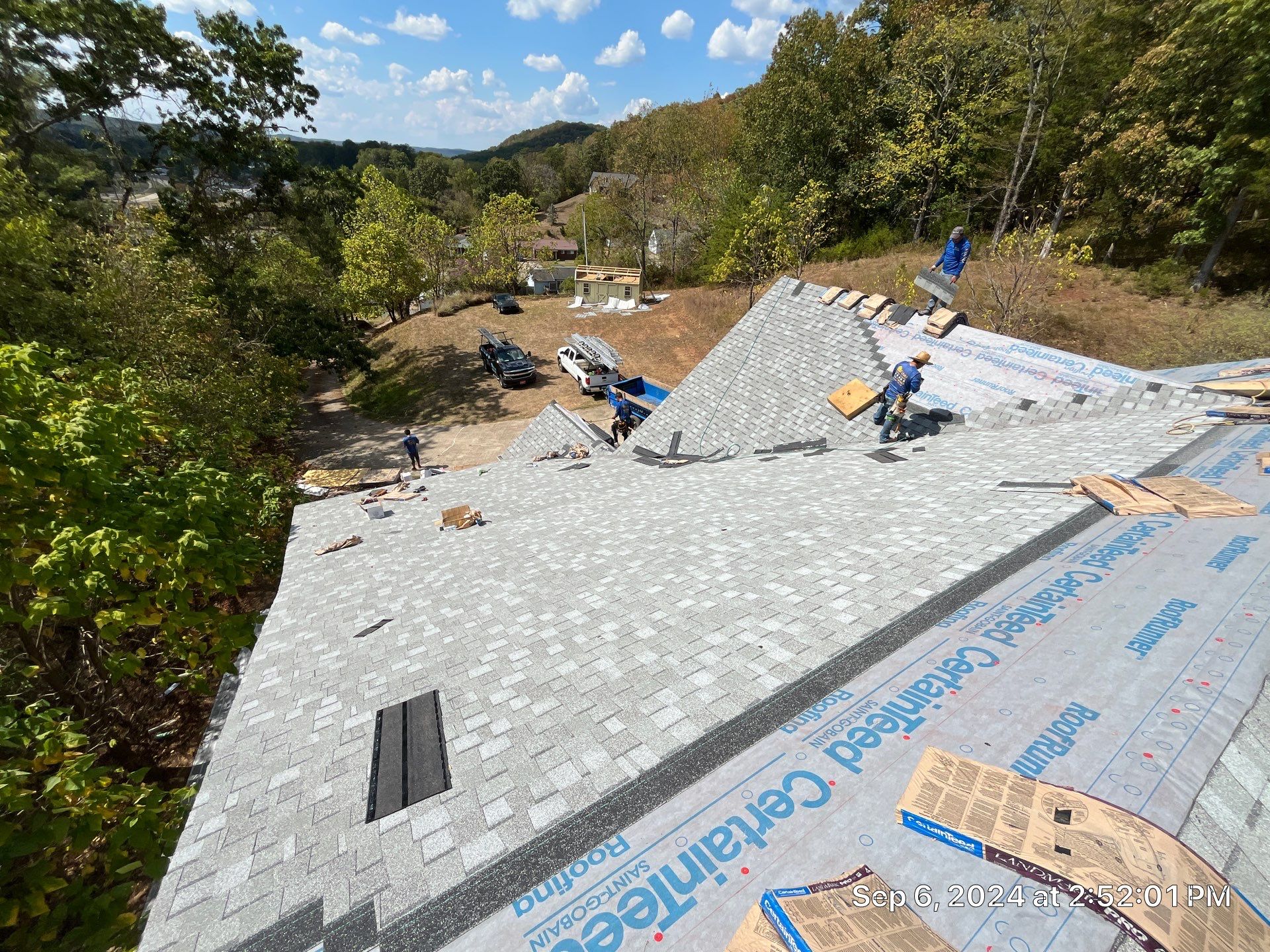 Residential Roofing Repair using Certainteed Landmark Pro Shingles by Fahey Roofing + Contracting