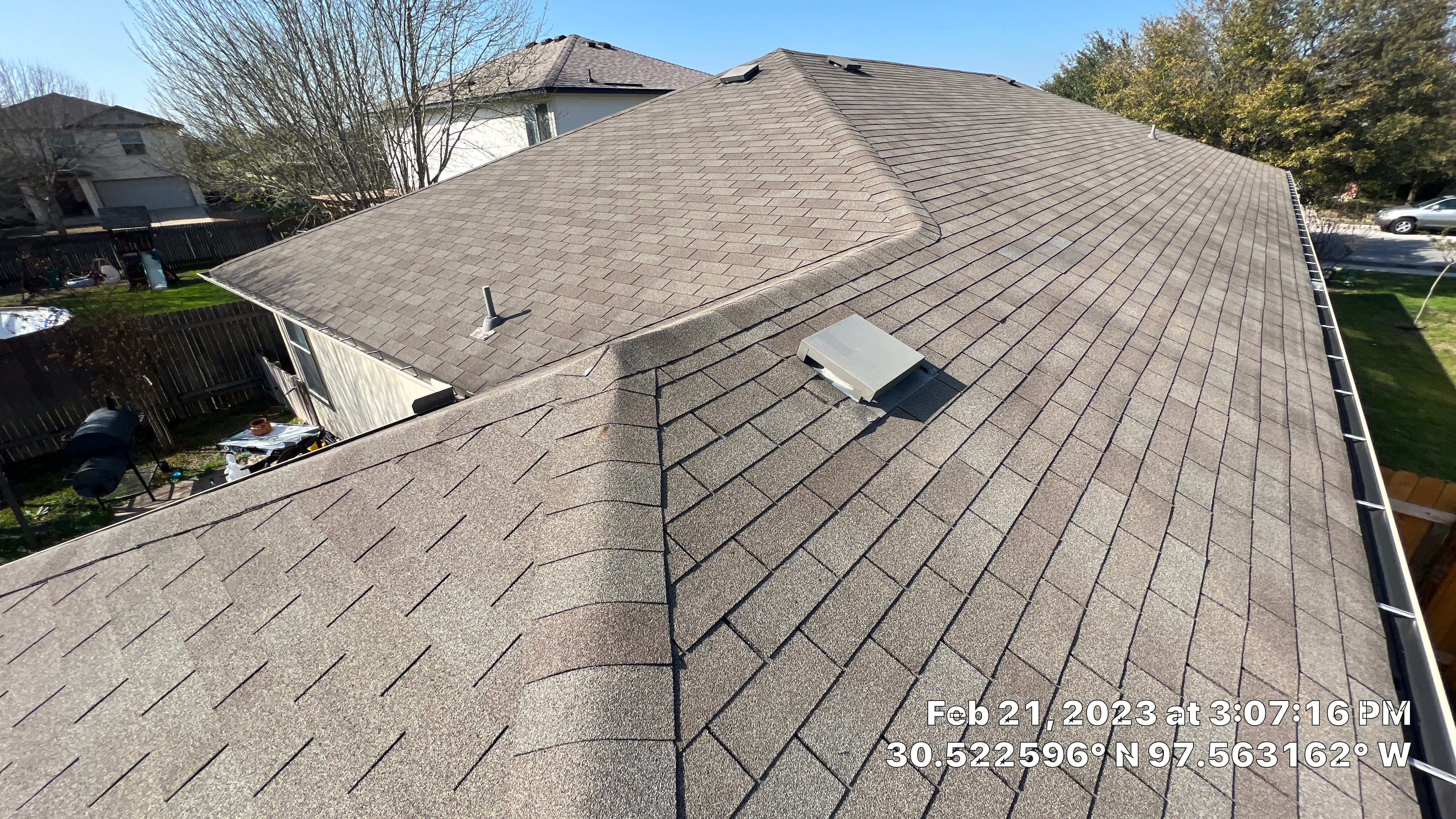 Residential Roof Replacement and Gutter System Upgrade in Hutto by Caliber Restoration LLC
