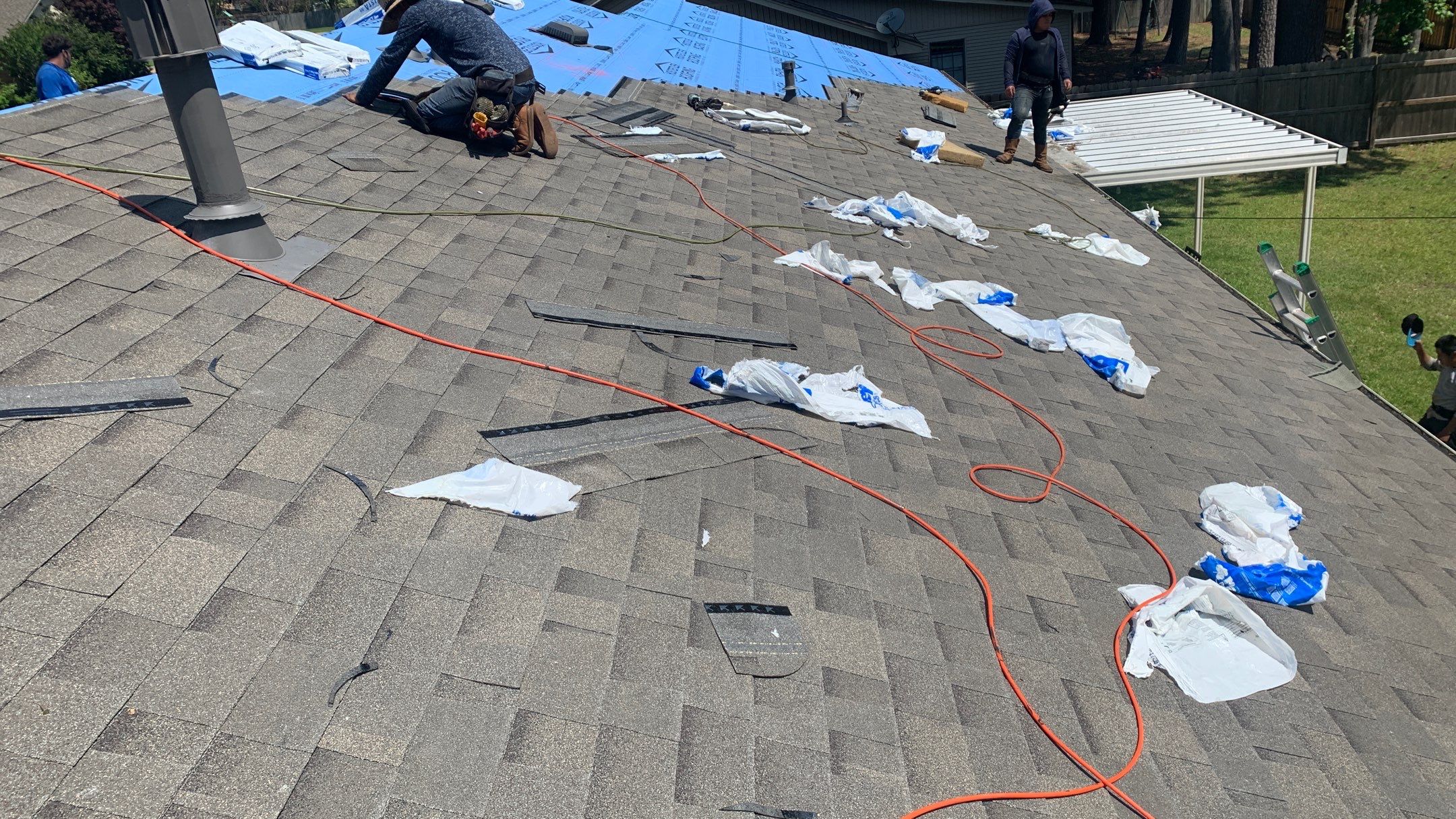 Residential Shingle Reroof using Malarkey Vista by Hostetler Roofing