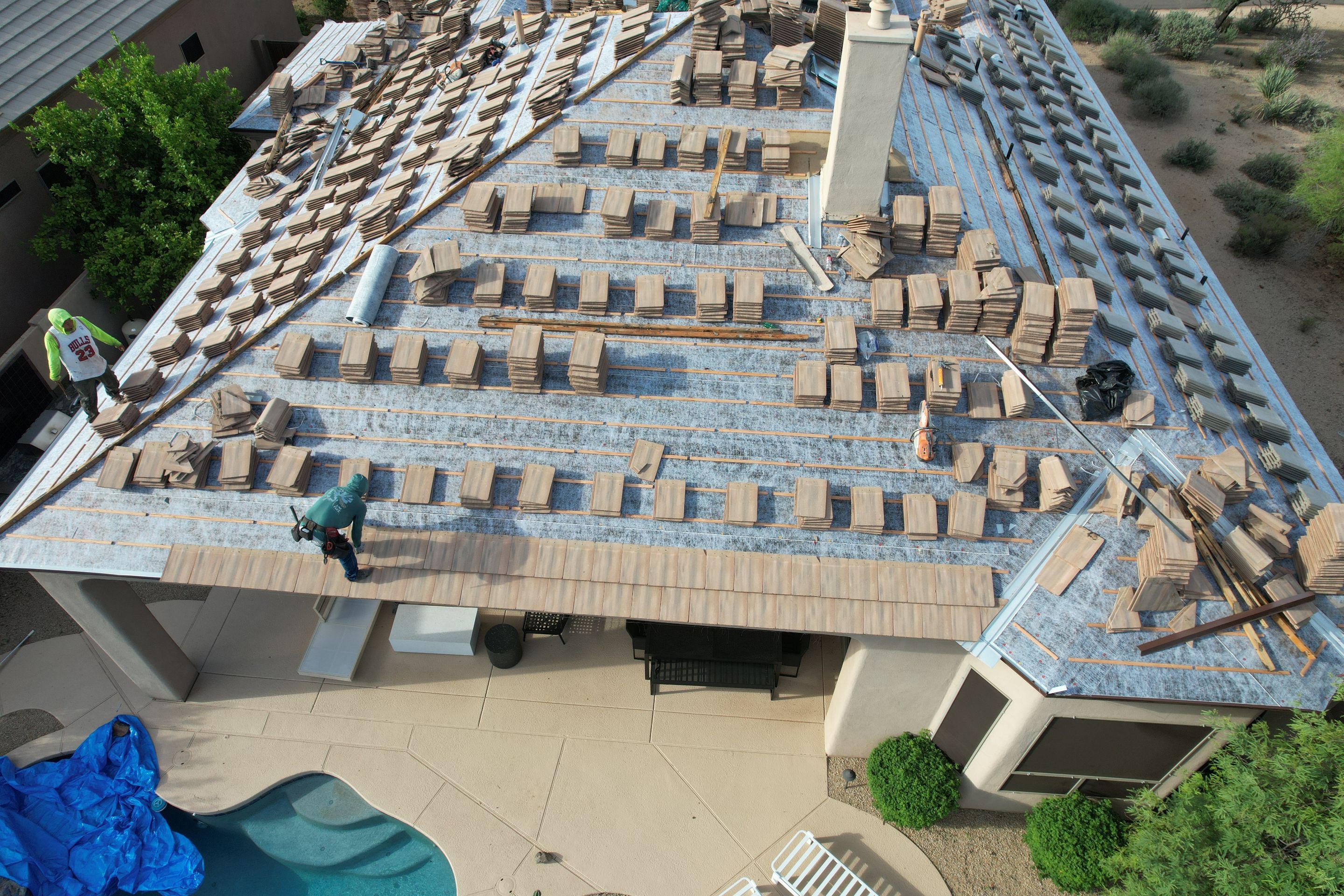 Project in Scottsdale, AZ by Showtime Roofing & Coatings LLC