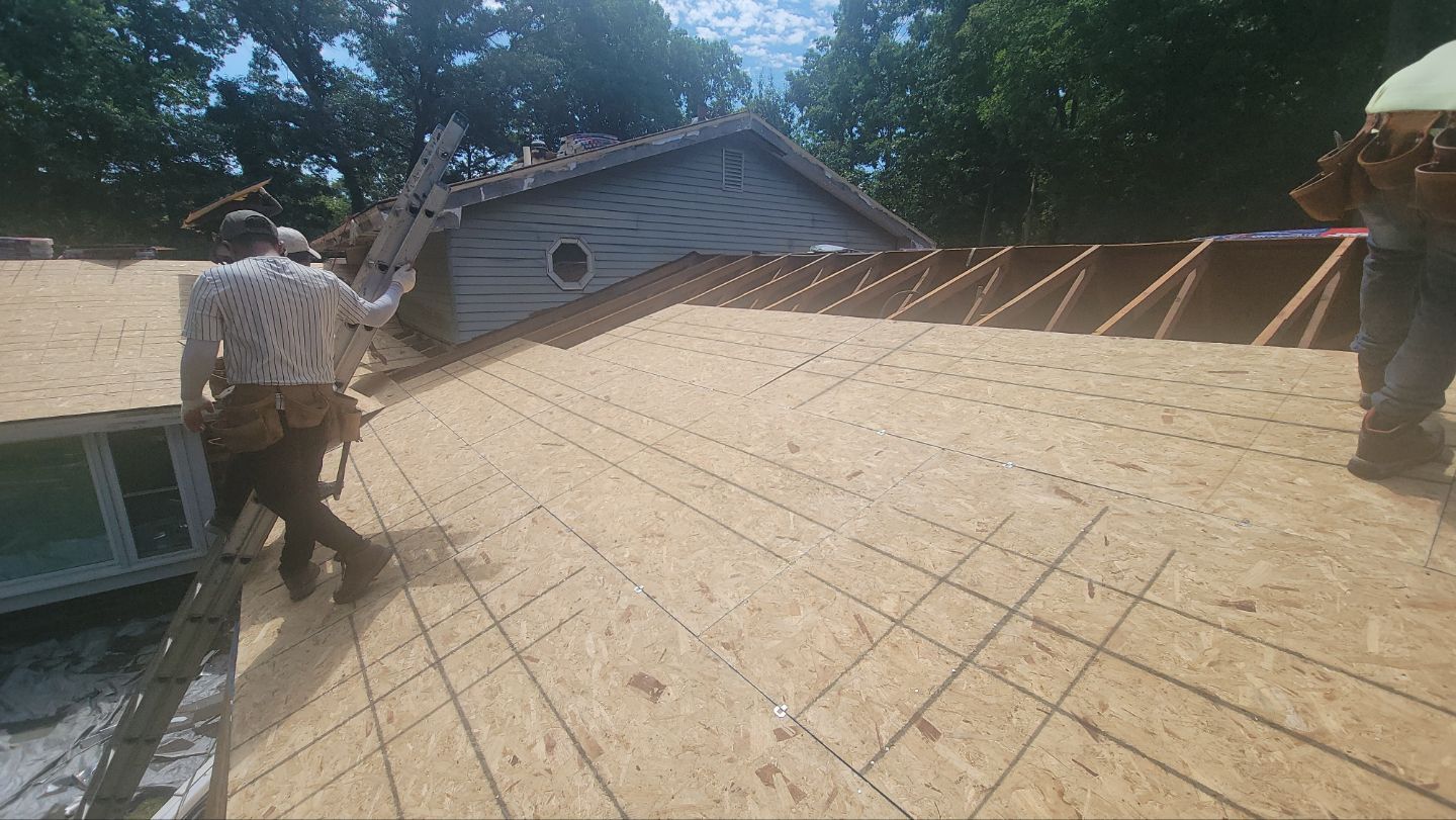 Roof Installation using GAF Timberline HDZ by ExteriorPros