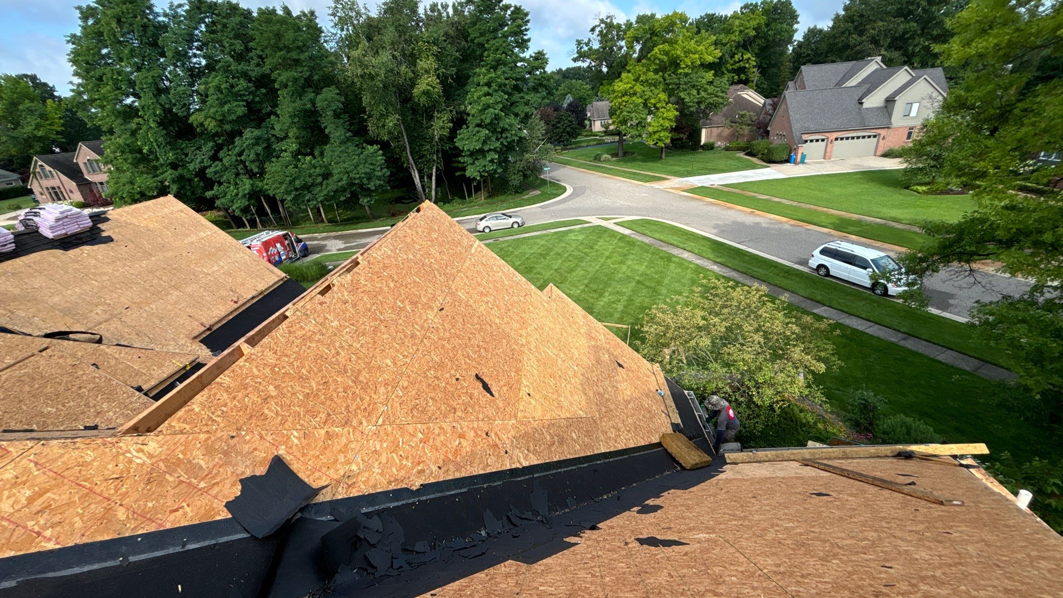 Roof Replacement using Owens Corning Duration by 180 Contractors