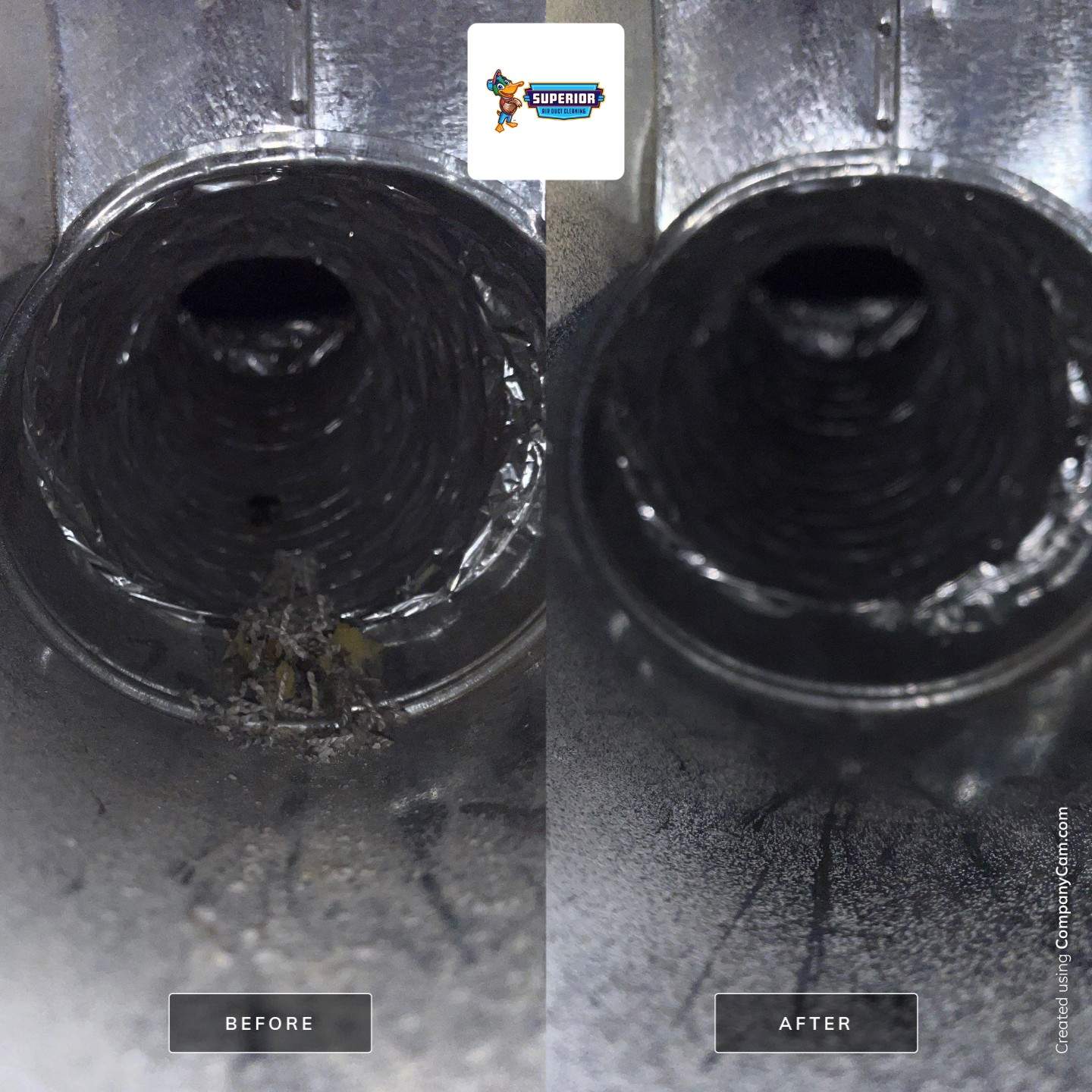 Air Duct Cleaning With a Vacuum Truck in Baden, PA by Superior Air Duct Cleaning