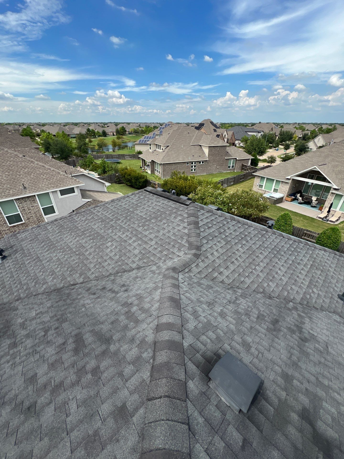 Residential Roofing Repair using Owen's Corning Duration (Lifetime) Shingles by Roof Repair Company