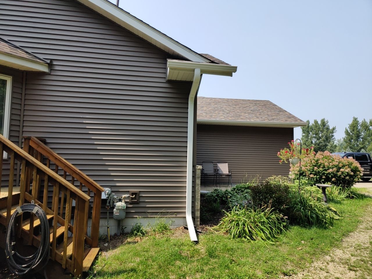 5" Gutters in Becker by Next Level Seamless Gutters / Exteriors Inc.