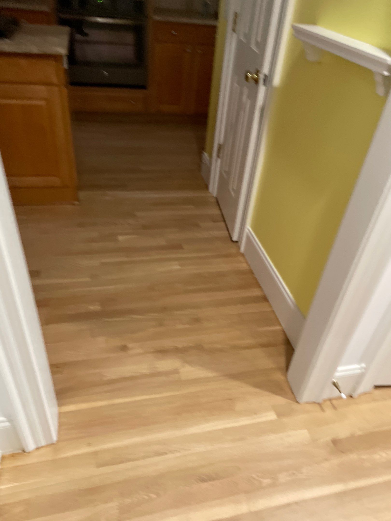 Sand and Refinish using Bona Waterbased by Footprints Floors of Coastal Carolina