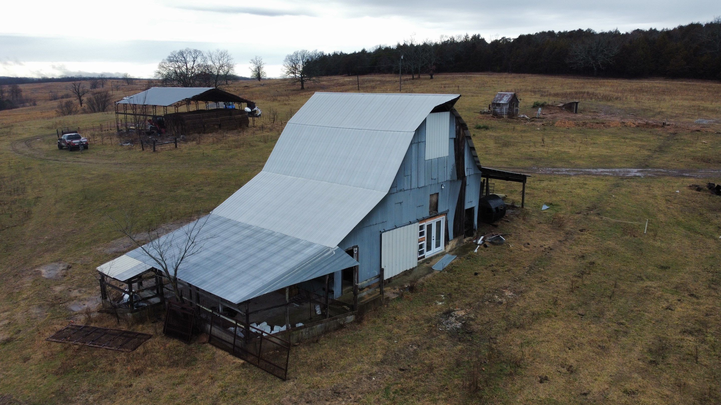 Metal Roof Replacement - 29 Gauge Panel Loc-Plus Metal - Color Burnished Slate by Titan Commercial & Residential Roofing