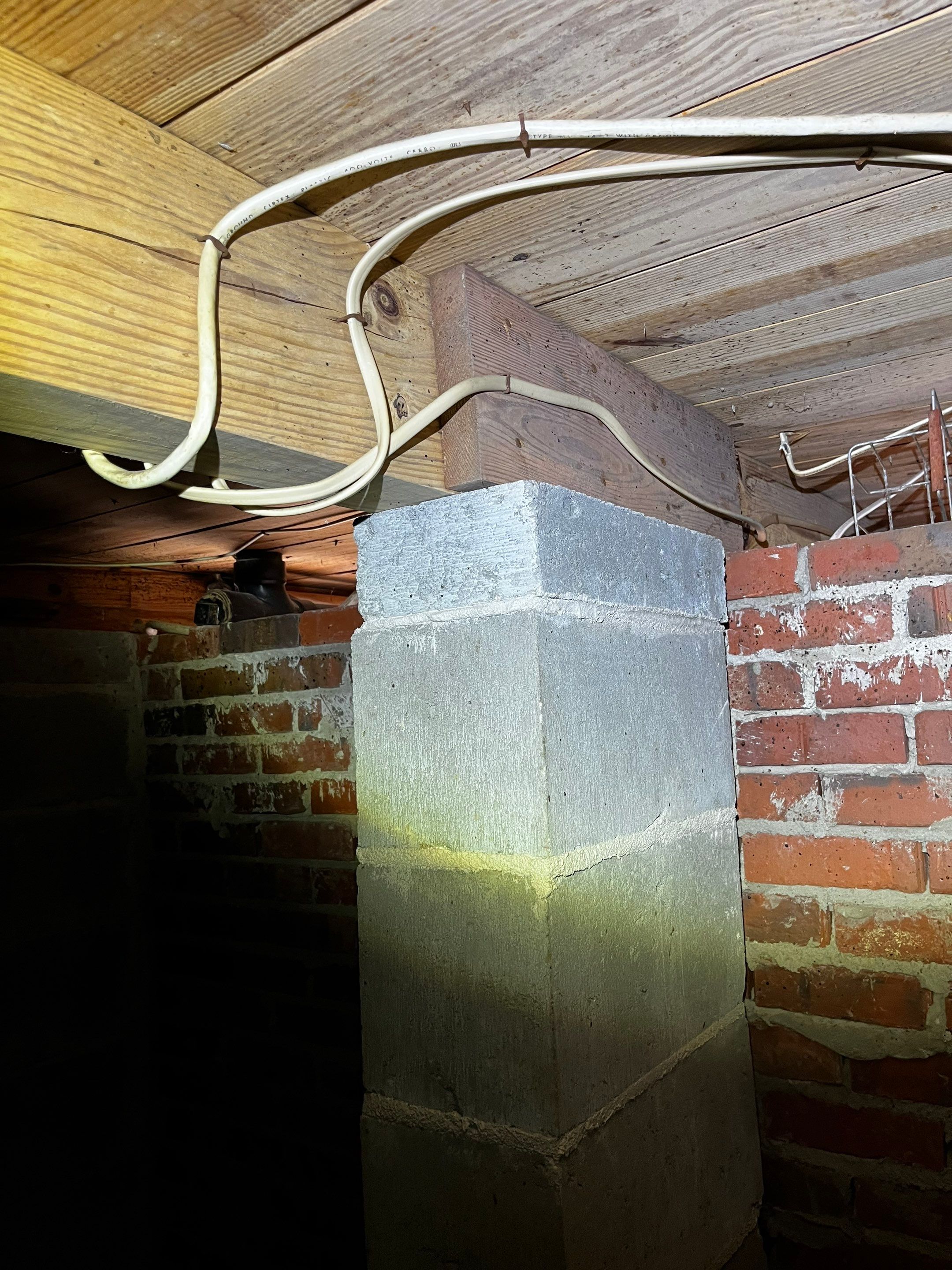 Impact Choice Encapsulation with new piers and crawlspace door. by Impact Crawlspace