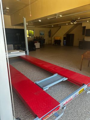 Simiron Polyurea Garage Floor Coating in Paso Robles