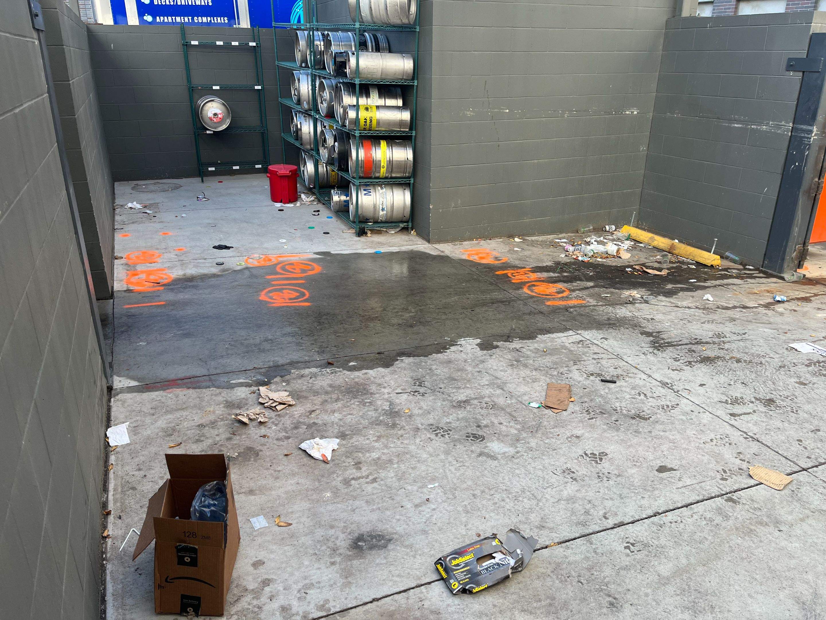 Dumpster Area by Rolling Suds of Omaha-Papillion